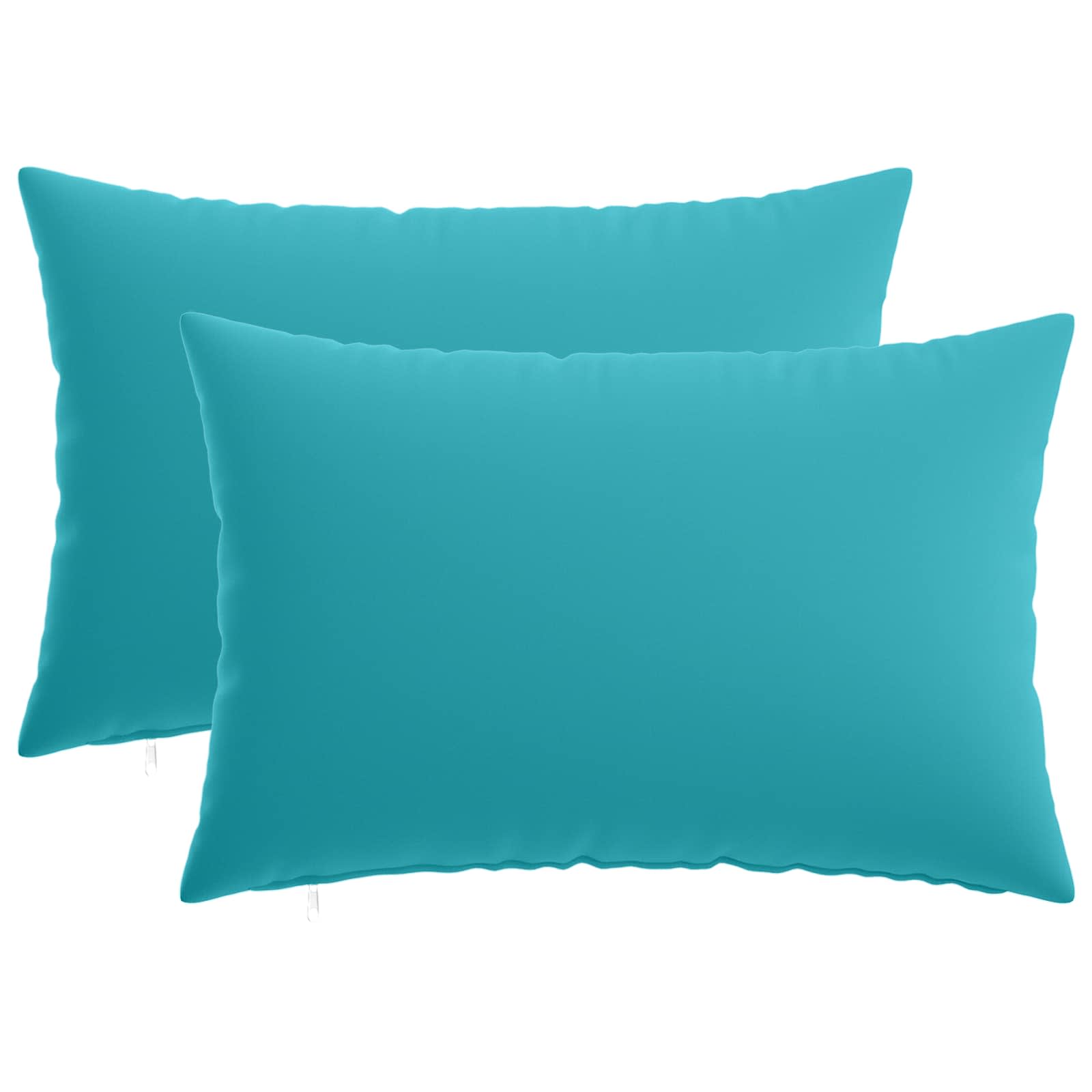 Κάλυμμα Μαξιλαριού 2 pcs HEERLEN Τιρκουάζ 40 x 60 cm
