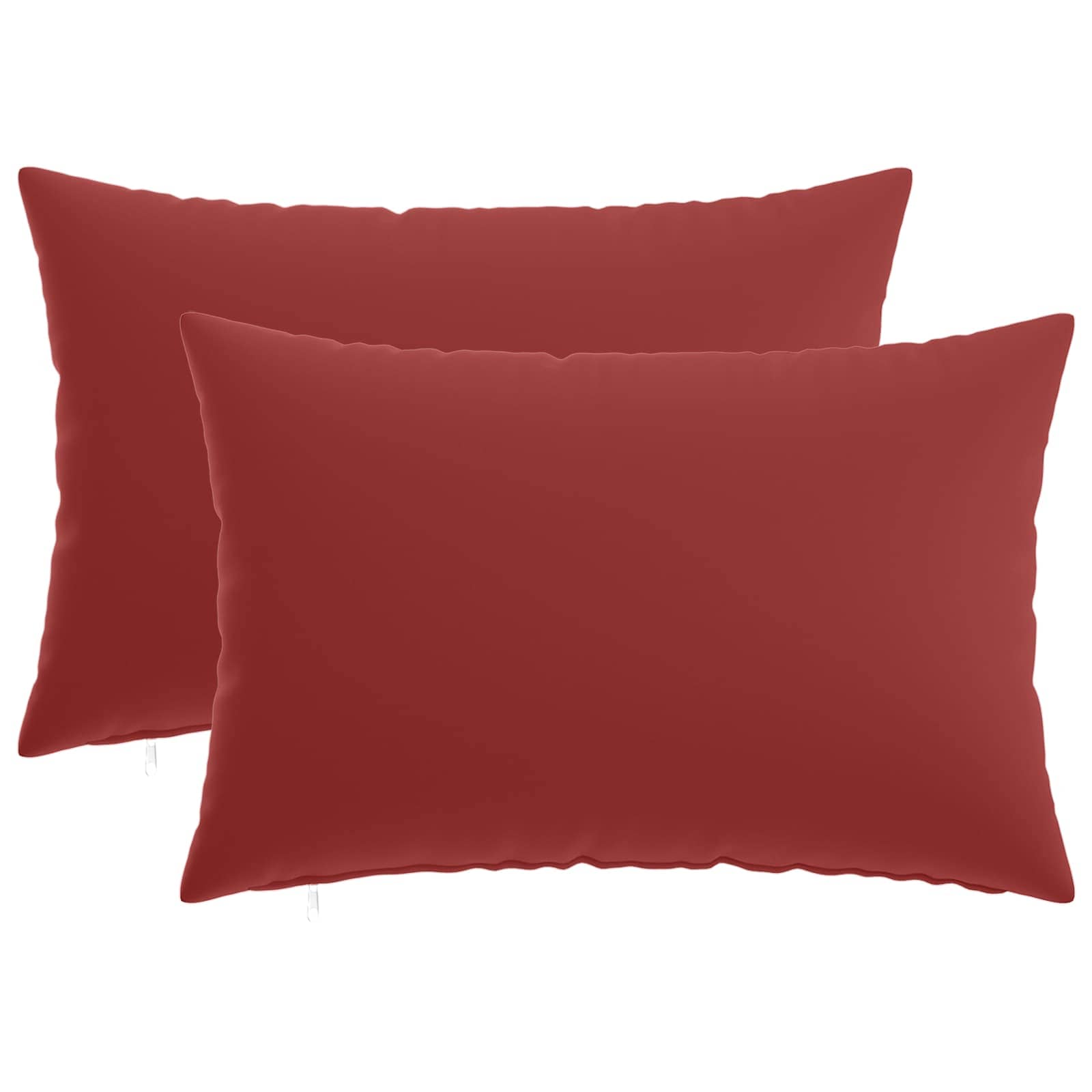 Κάλυμμα Μαξιλαριού 2 pcs HEERLEN Κόκκινο 40 x 60 cm Πολυεστέρας