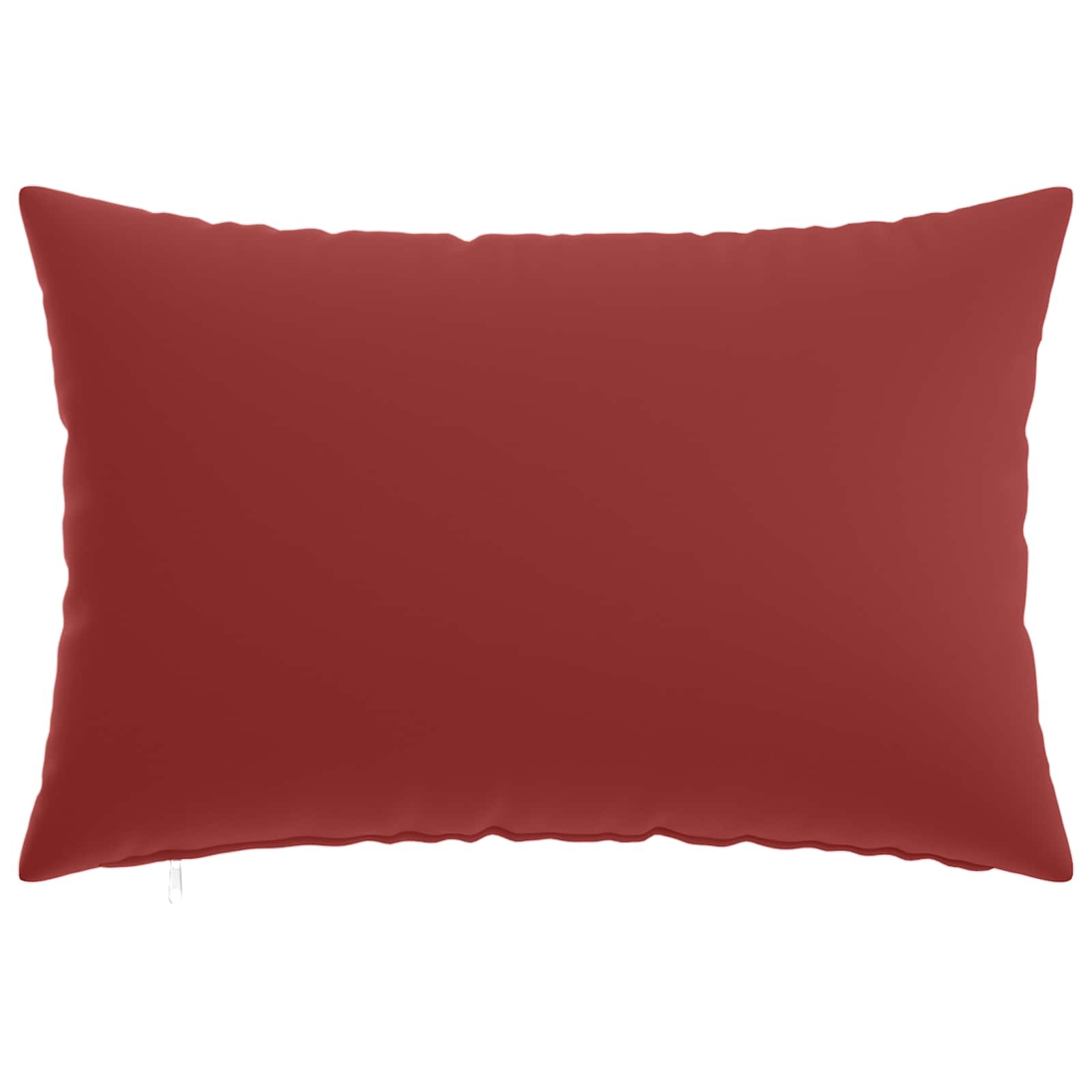 Κάλυμμα Μαξιλαριού 2 pcs HEERLEN Κόκκινο 40 x 60 cm Πολυεστέρας