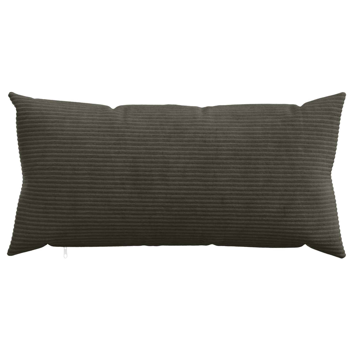Κάλυμμα Μαξιλαριού 6 pcs HEERLEN Ανθρακί 40 x 70 cm κορντουρόι - Pakobazaar