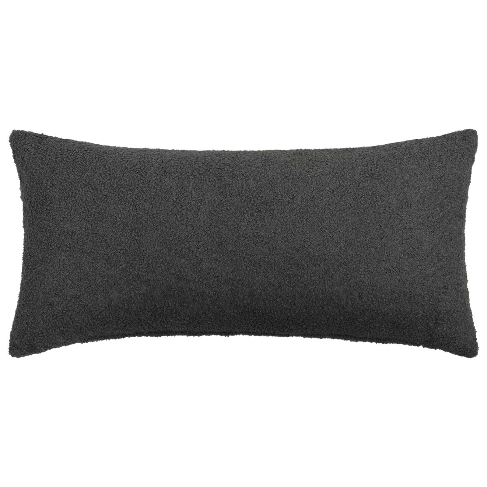 Κάλυμμα Μαξιλαριού 2 pcs HEERLEN Σκούρο Γκρι 40 x 70 cm Μπουκλέ