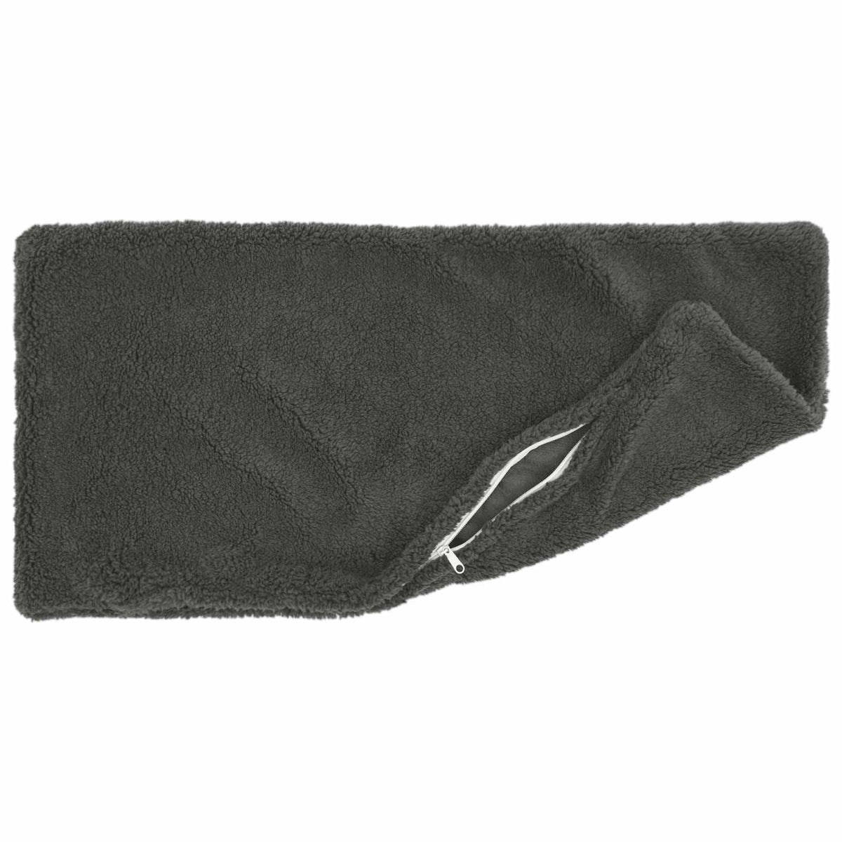 Κάλυμμα Μαξιλαριού 6 pcs HEERLEN Σκούρο Γκρι 40 x 70 cm Μπουκλέ
