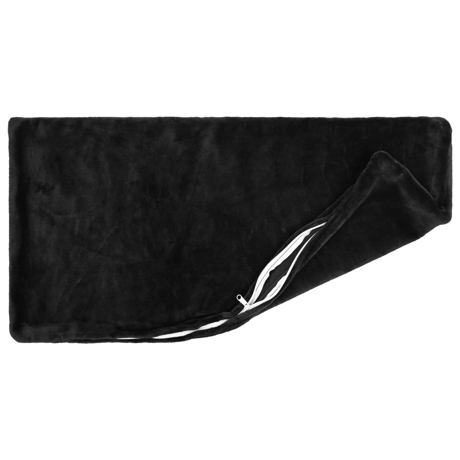 Κάλυμμα Μαξιλαριού 6 pcs HEERLEN Μαύρο 40 x 70 cm Φανέλα