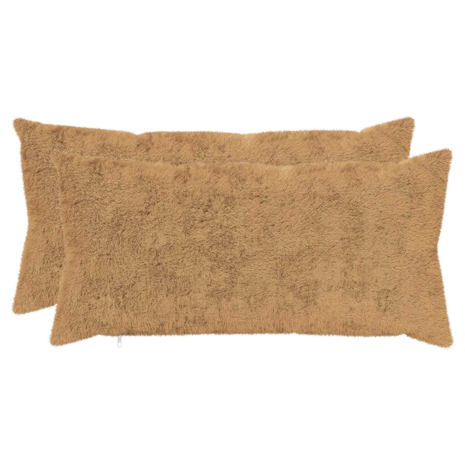 Κάλυμμα Μαξιλαριού 2 τμχ. HEERLEN Taupe 40 x 70 cm - Pakobazaar