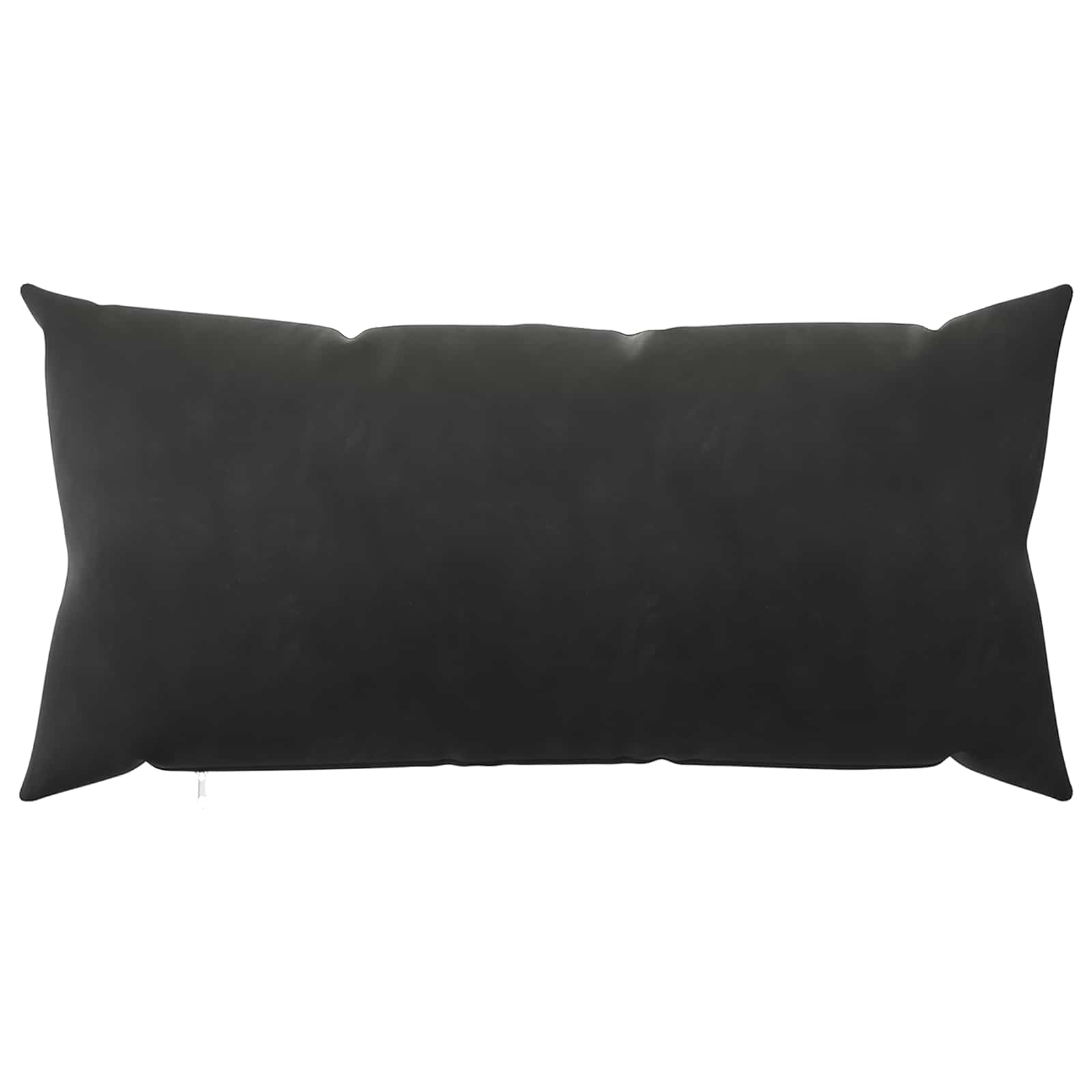 Κάλυμμα Μαξιλαριού 6 pcs HEERLEN Μαύρο 40 x 80 cm Βελούδο