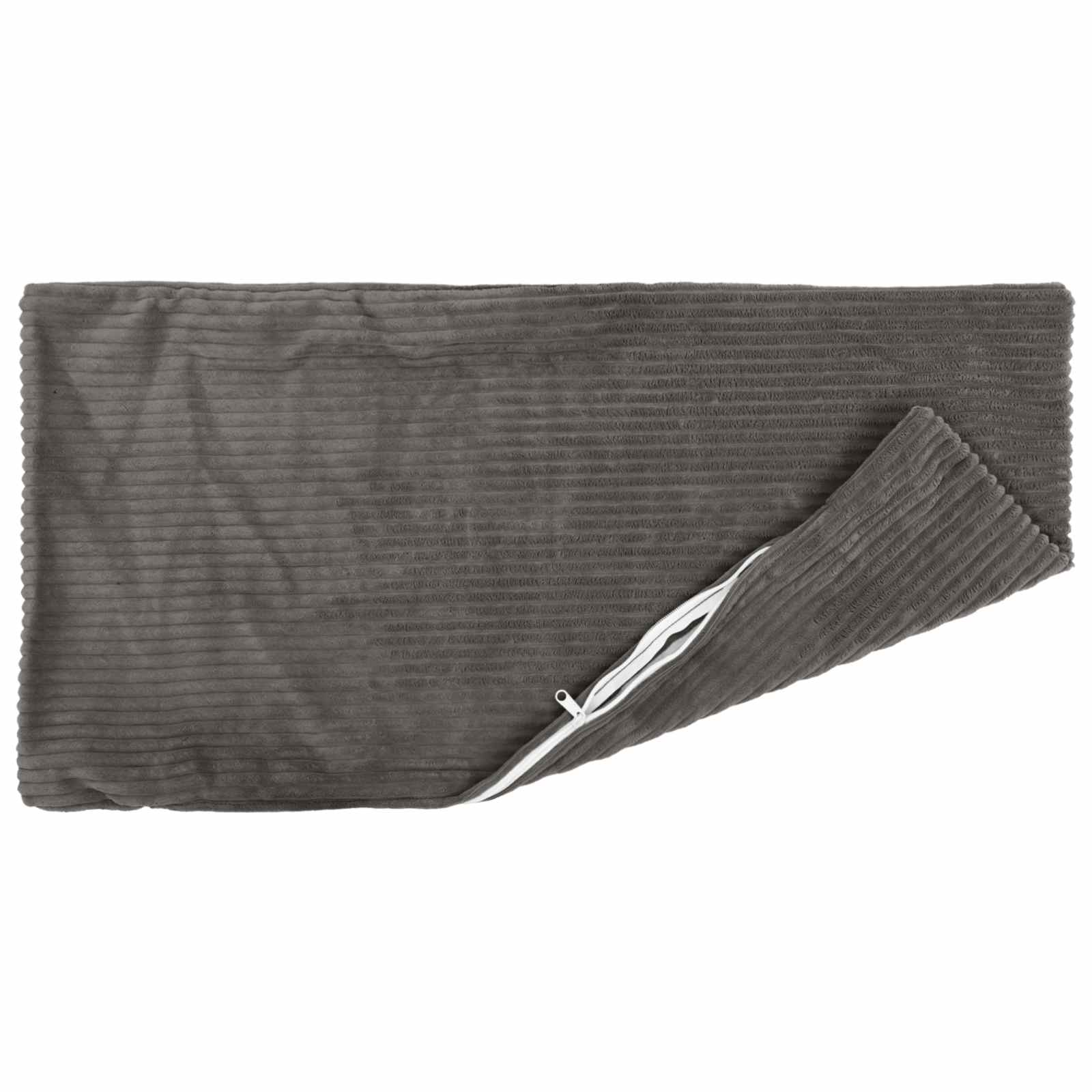 Κάλυμμα Μαξιλαριού 6 pcs HEERLEN Σκούρο Γκρι 40 x 80 cm