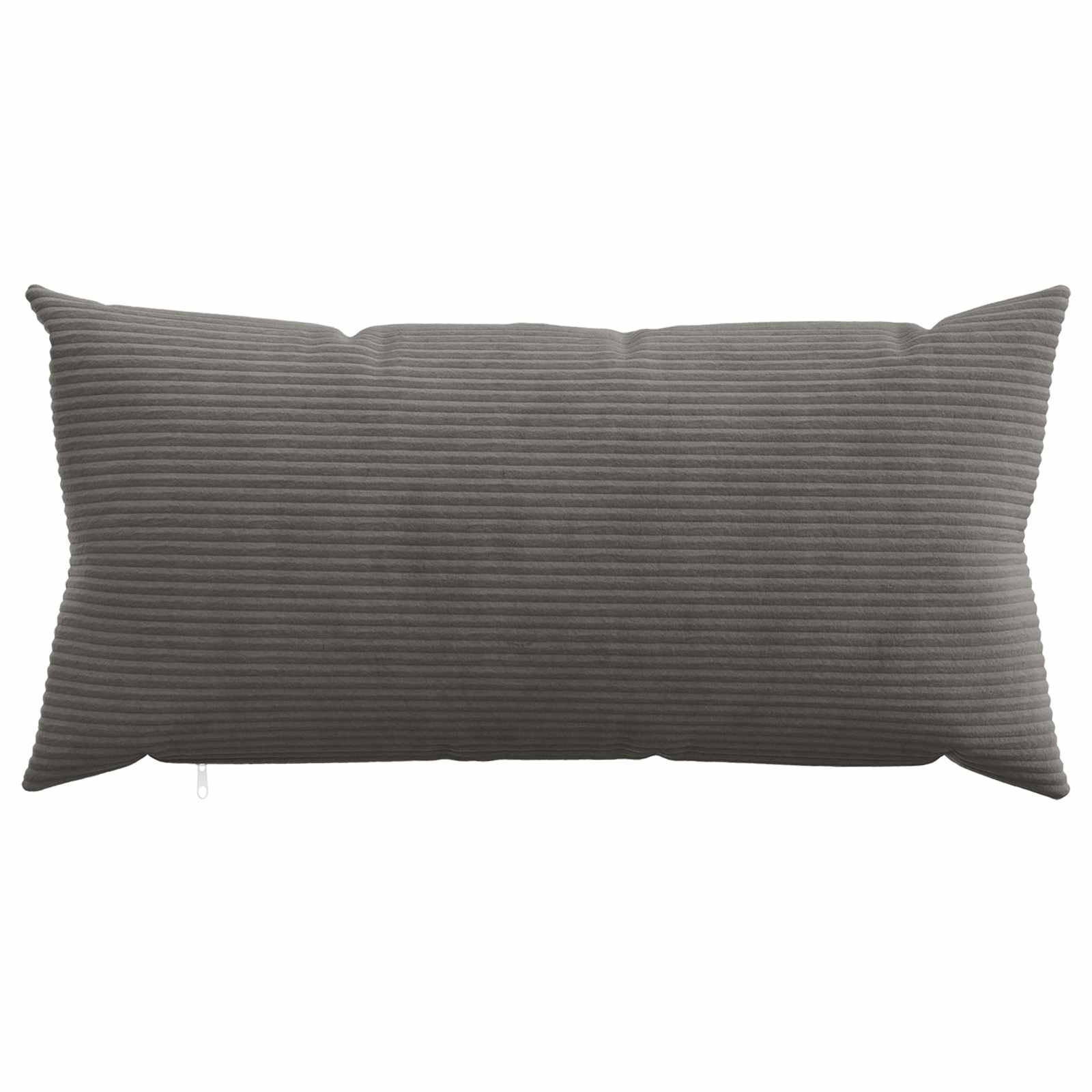 Κάλυμμα Μαξιλαριού 12 pcs HEERLEN Σκούρο Γκρι 40 x 80 cm