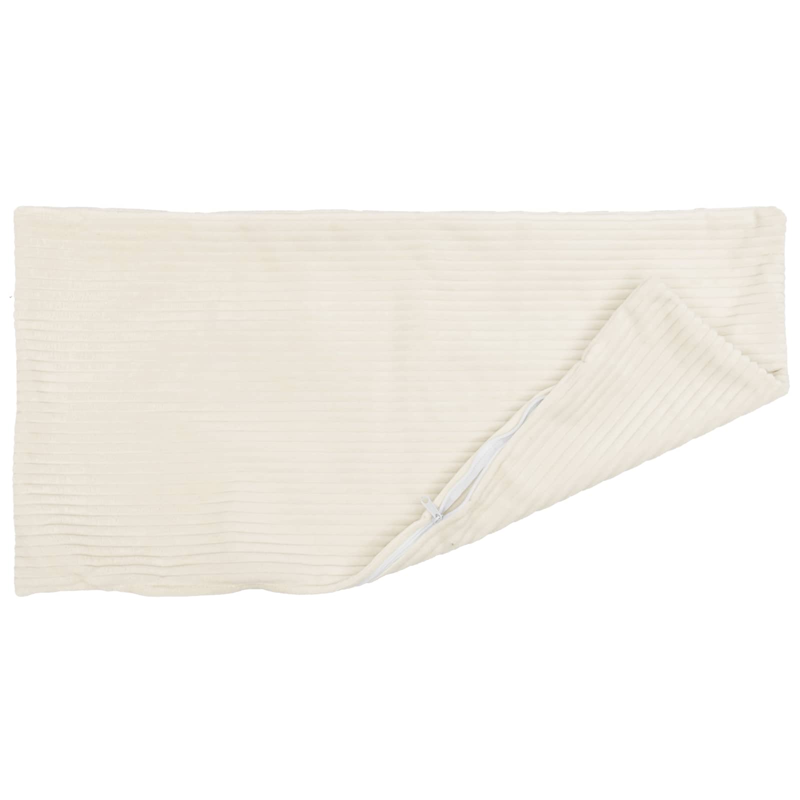 Κάλυμμα Μαξιλαριού 12 pcs HEERLEN Κρεμ 40 x 80 cm κορντουρόι