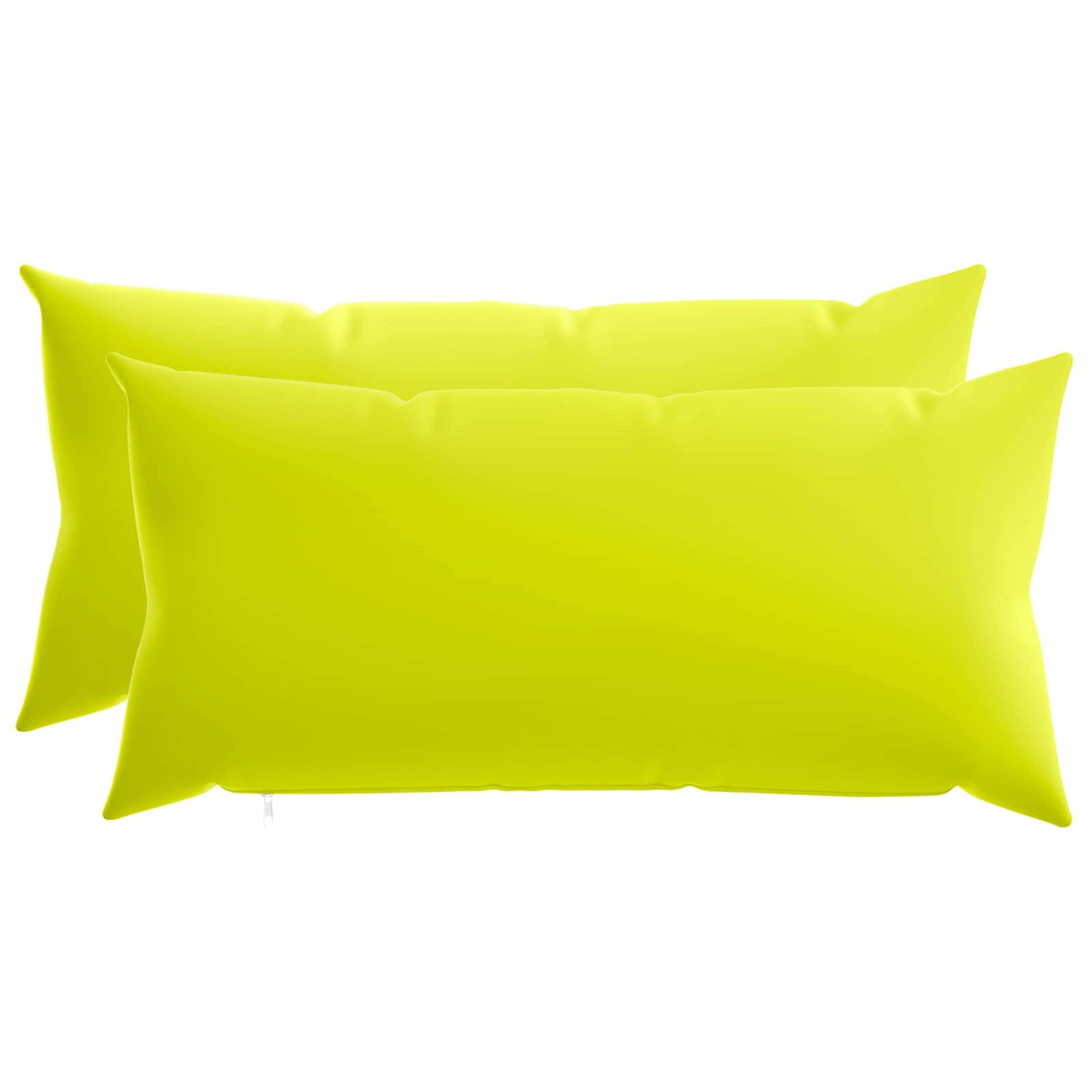 Κάλυμμα Μαξιλαριού 2 pcs HEERLEN Φωτεινό Πράσινο 40 x 80 cm