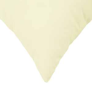 Κάλυμμα Μαξιλαριού 12 pcs HEERLEN Κρεμ 40 x 80 cm Πολυεστέρας