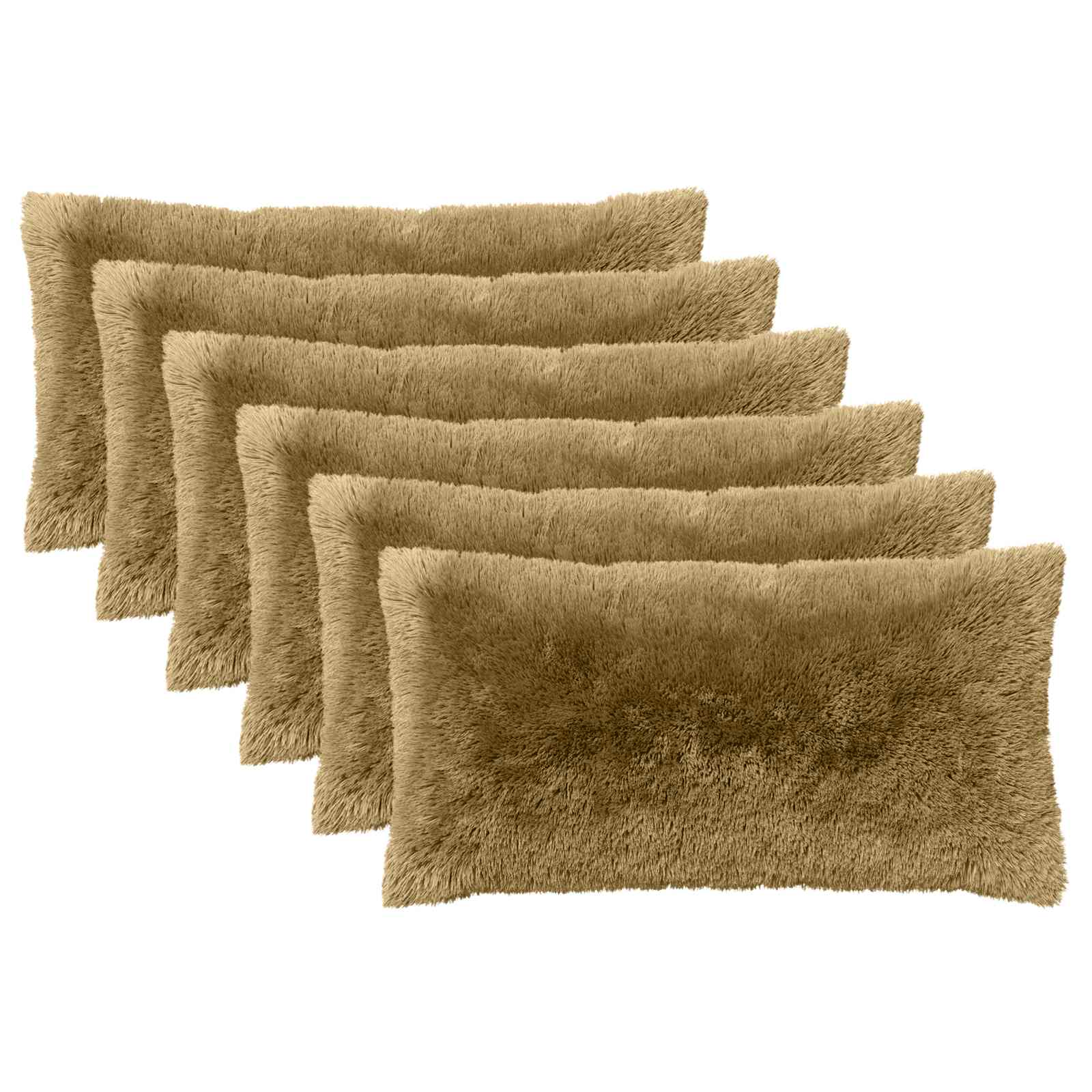 Κάλυμμα Μαξιλαριού 6 pcs HEERLEN Ανοιχτό Πράσινο 40 x 80 cm