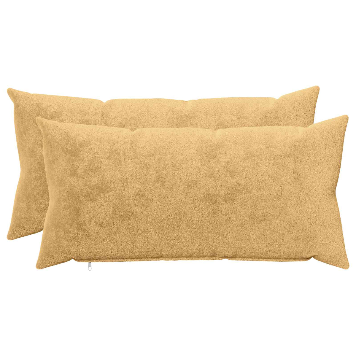 Κάλυμμα Μαξιλαριού 2 τμχ. HEERLEN Taupe 40 x 80 cm Φανέλα - Pakobazaar