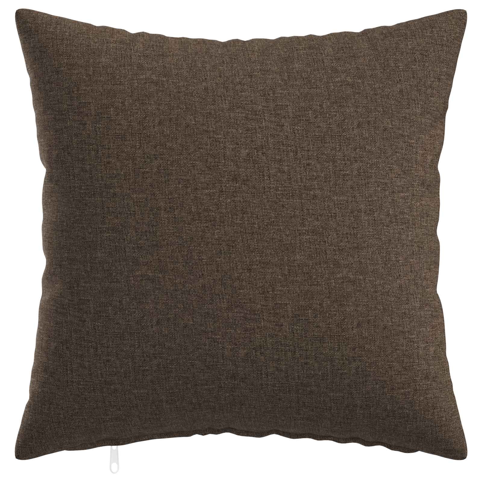 Κάλυμμα Μαξιλαριού 12 τμχ. HEERLEN Taupe 45 x 45 cm Ύφασμα
