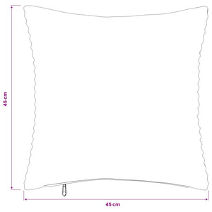 Κάλυμμα Μαξιλαριού 2 pcs HEERLEN Κόκκινο Πορτοκαλί 45 x 45 cm