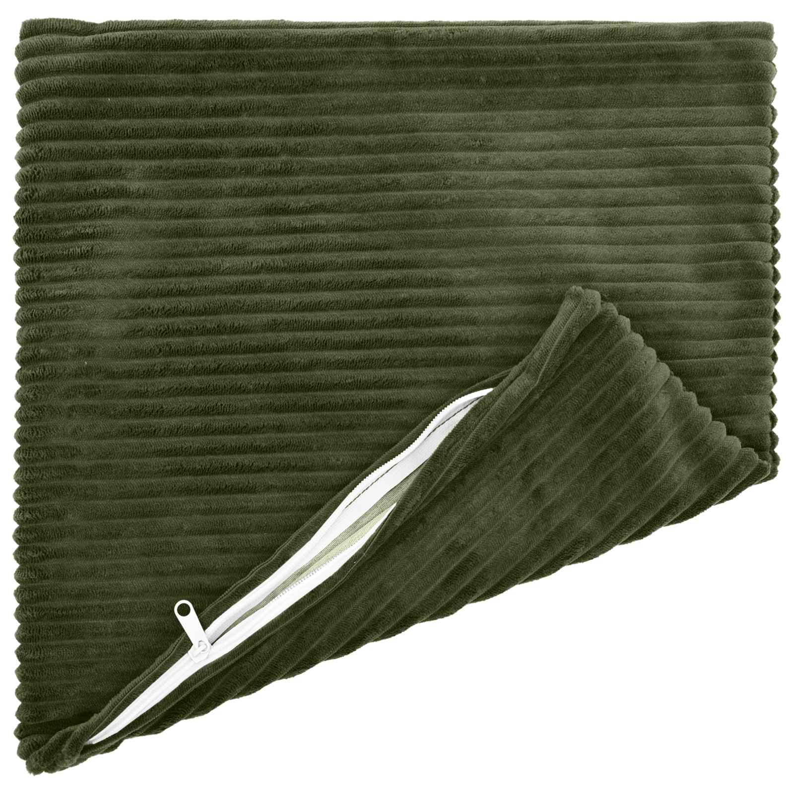 Κάλυμμα Μαξιλαριού 2 pcs HEERLEN Πράσινο 45 x 45 cm κορντουρόι