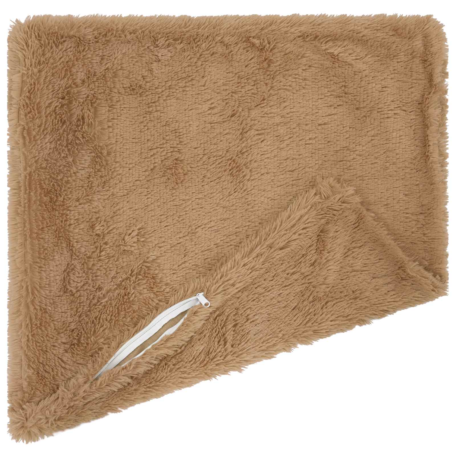 Κάλυμμα Μαξιλαριού 6 pcs HEERLEN Taupe 45 x 45 cm PV Φλίς - Pakobazaar