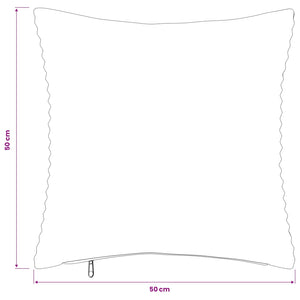 Κάλυμμα Μαξιλαριού 12 pcs HEERLEN Κόκκινο Πορτοκαλί 50 x 50 cm