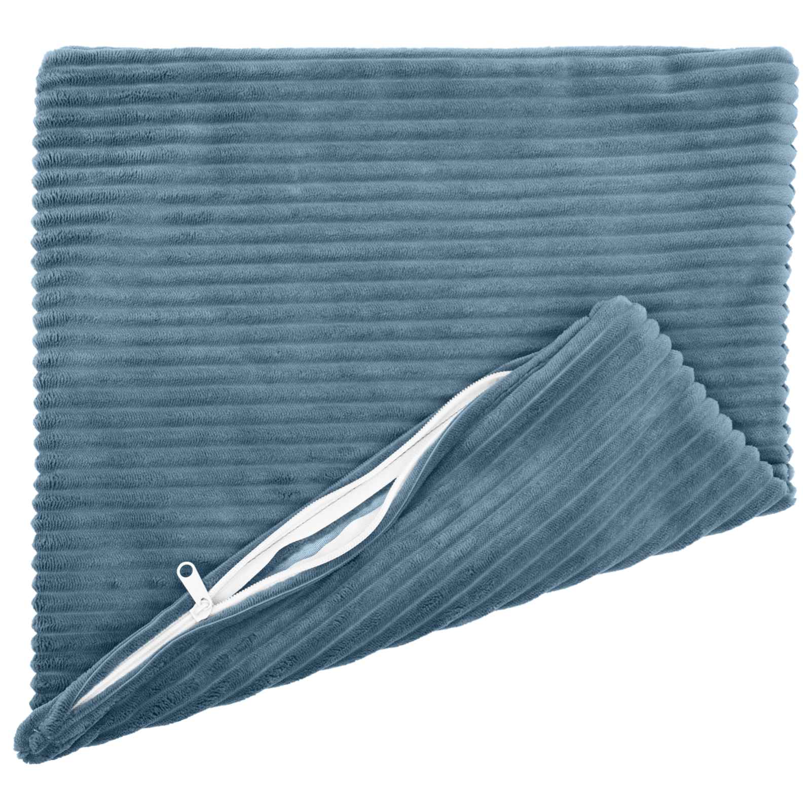 Κάλυμμα Μαξιλαριού 6 pcs HEERLEN Μπλε 50 x 50 cm κορντουρόι