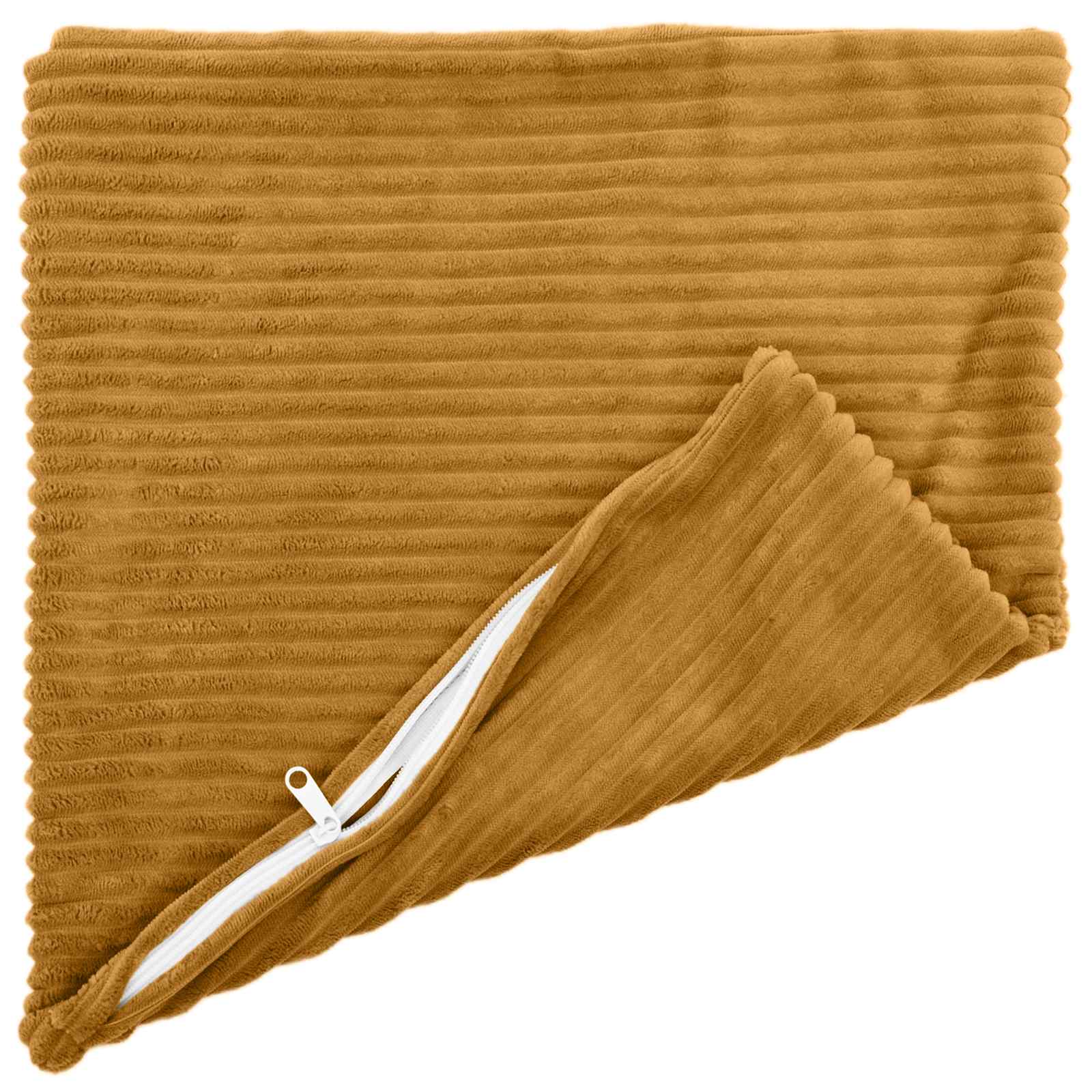 Κάλυμμα Μαξιλαριού 12 pcs HEERLEN Κίτρινο 50 x 50 cm κορντουρόι - Pakobazaar
