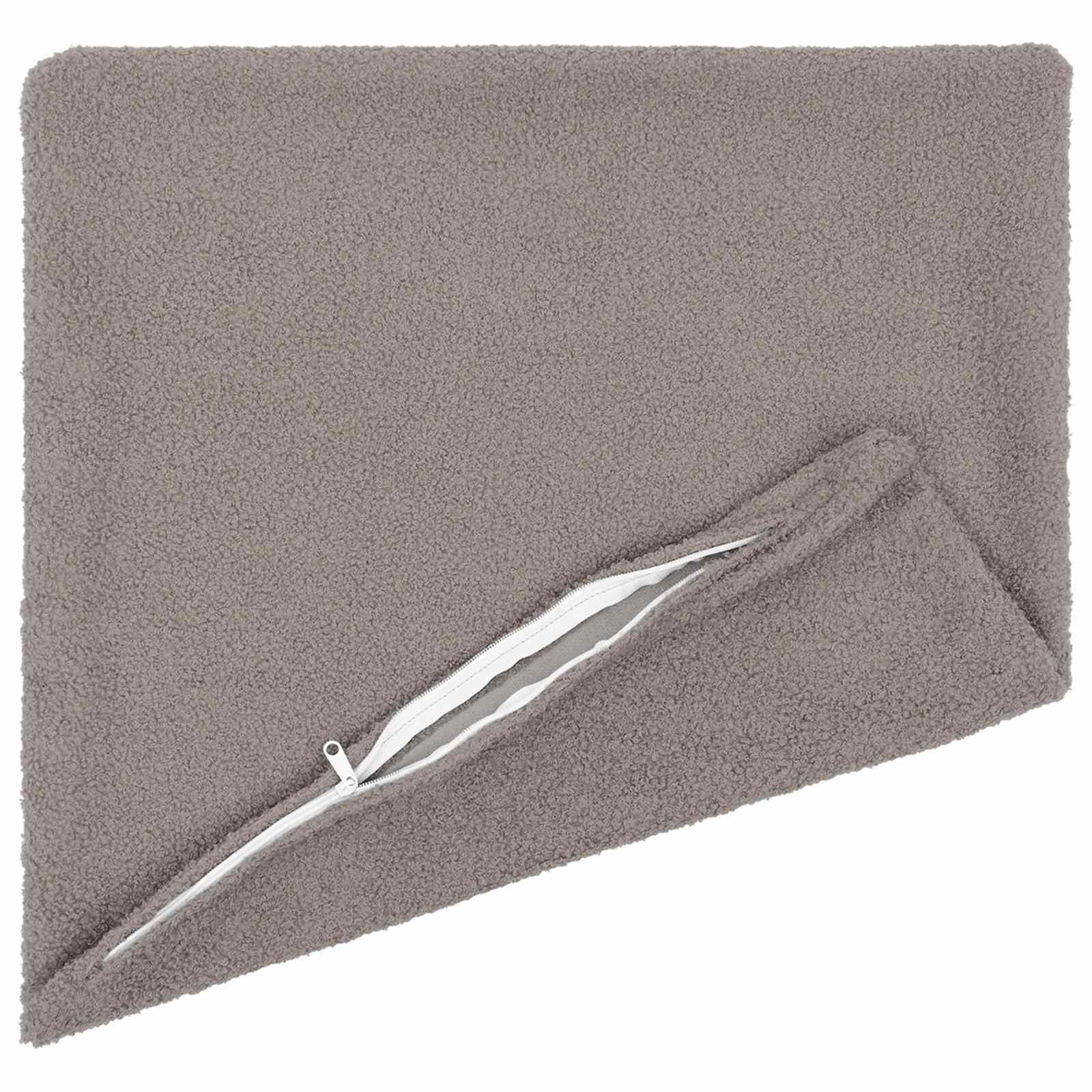 Κάλυμμα Μαξιλαριού 2 pcs HEERLEN Ανοιχτό γκρι 50 x 50 cm - Pakobazaar