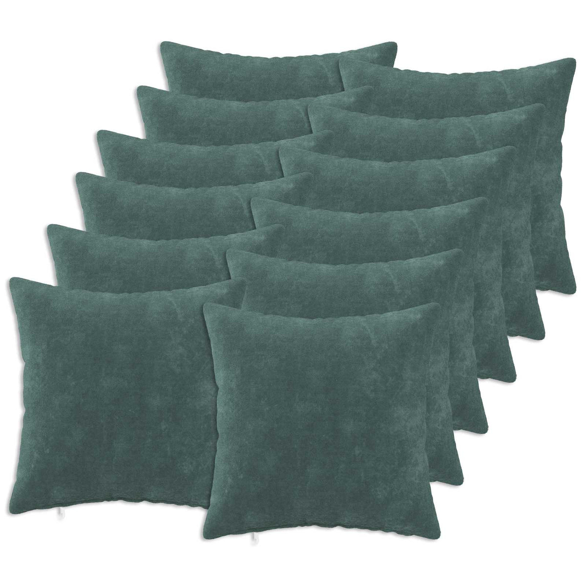 Κάλυμμα Μαξιλαριού 12 pcs HEERLEN Θαλασσί 50 x 50 cm