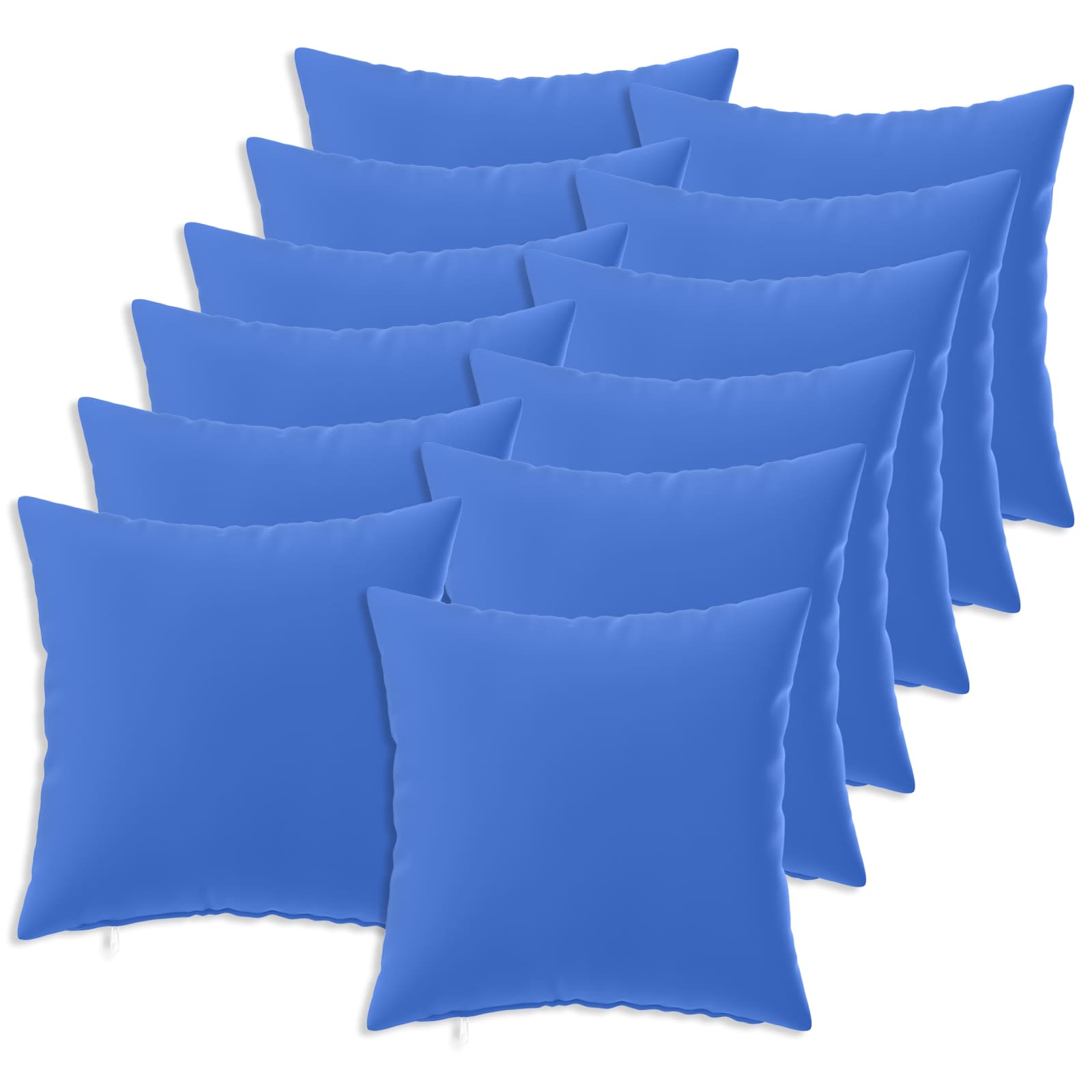 Κάλυμμα Μαξιλαριού 12 pcs HEERLEN Βασιλικό Μπλε 50 x 50 cm