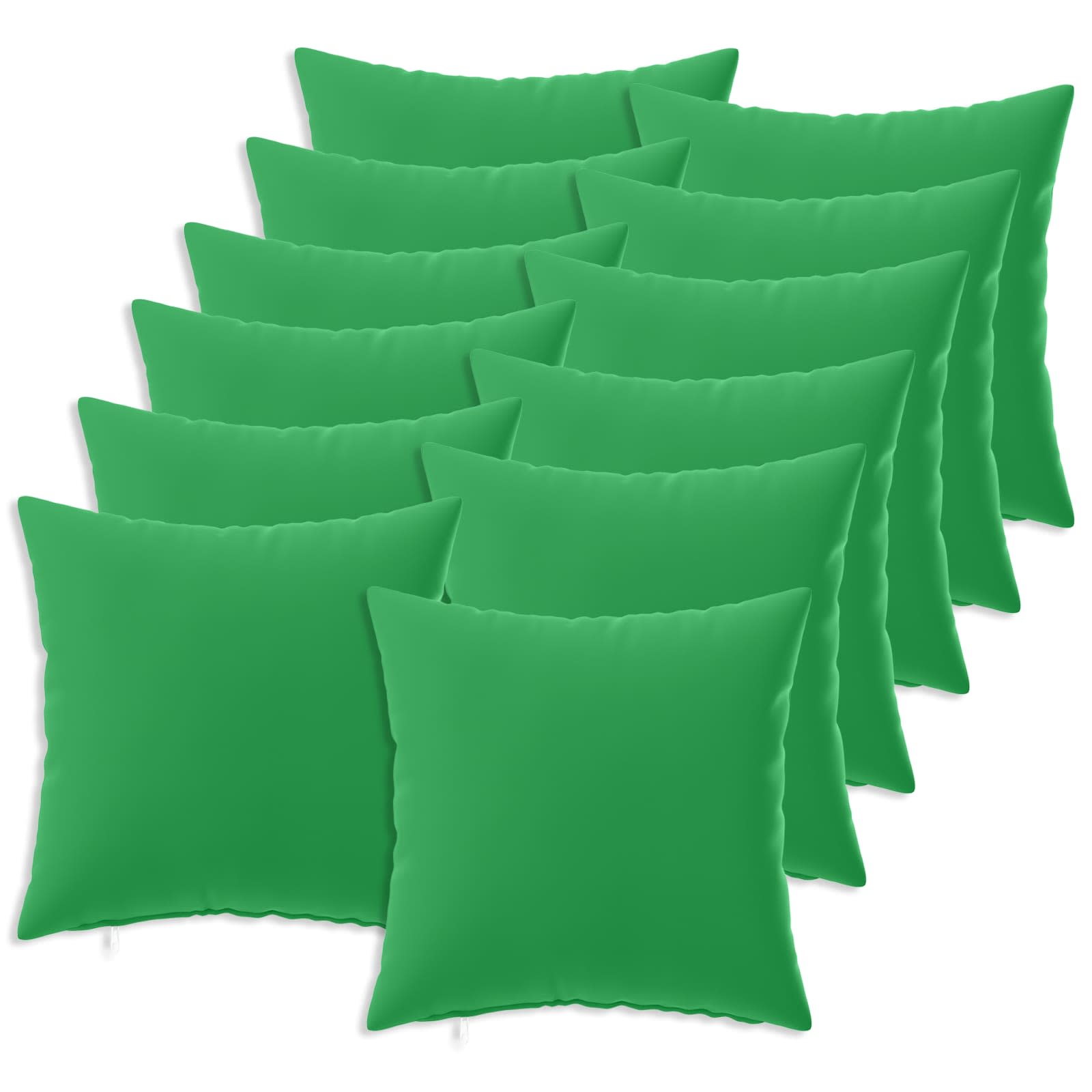 Κάλυμμα Μαξιλαριού 12 pcs HEERLEN Πράσινο 50 x 50 cm