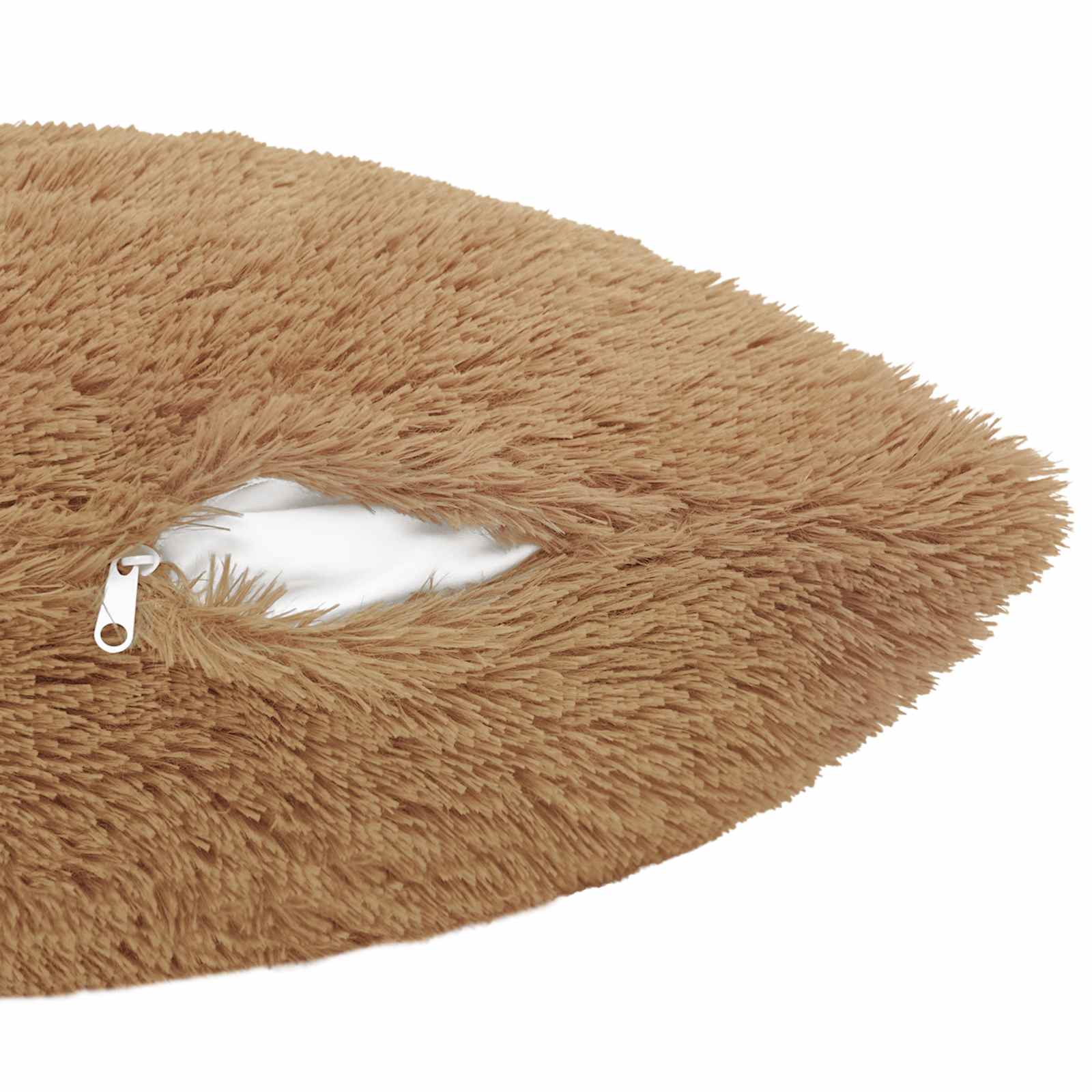 Κάλυμμα Μαξιλαριού 12 pcs HEERLEN Taupe 50 x 50 cm PV Φλίς