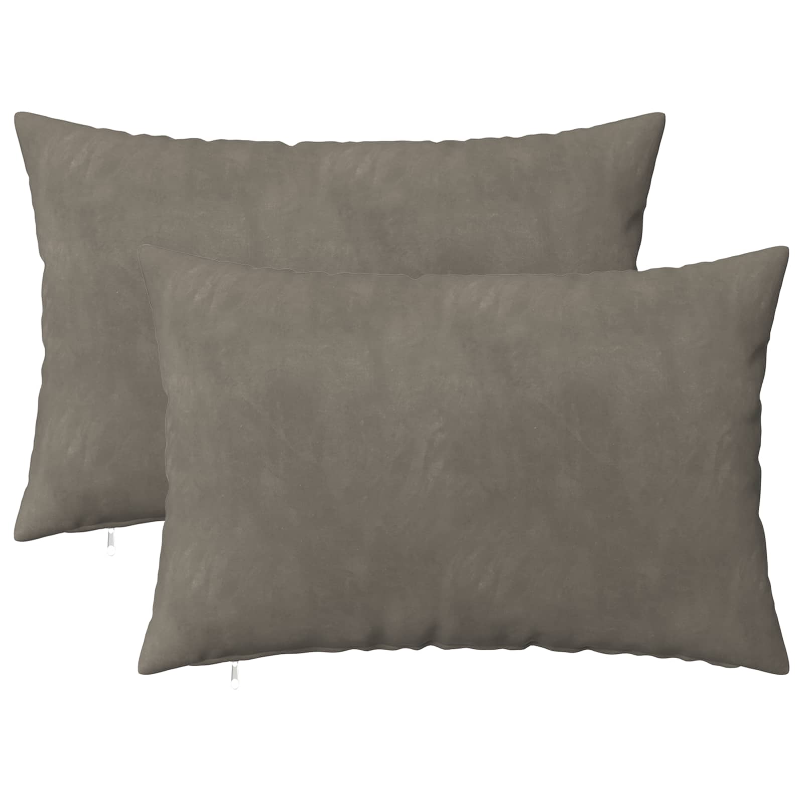 Κάλυμμα Μαξιλαριού 2 pcs HEERLEN Ανοιχτό γκρι 50 x 70 cm