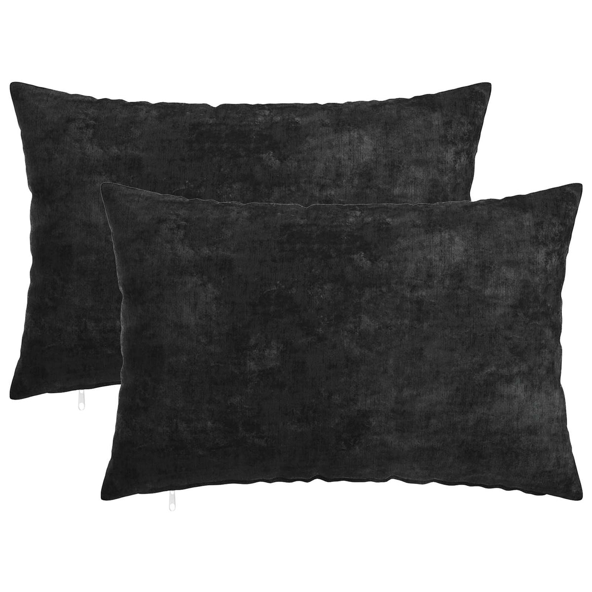 Κάλυμμα Μαξιλαριού 2 τμχ. HEERLEN Ανθρακί 50 x 70 cm - Pakobazaar