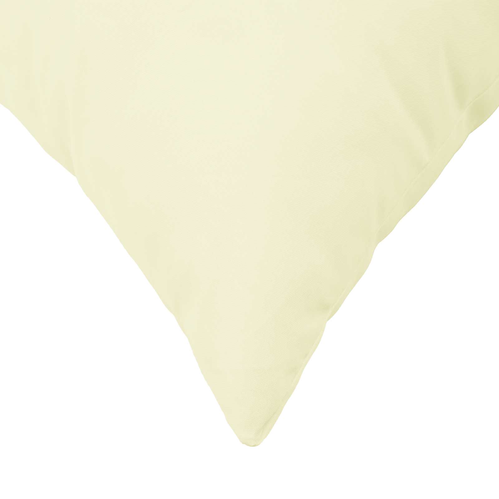 Κάλυμμα Μαξιλαριού 6 pcs HEERLEN Κρεμ 50 x 70 cm Πολυεστέρας - Pakobazaar