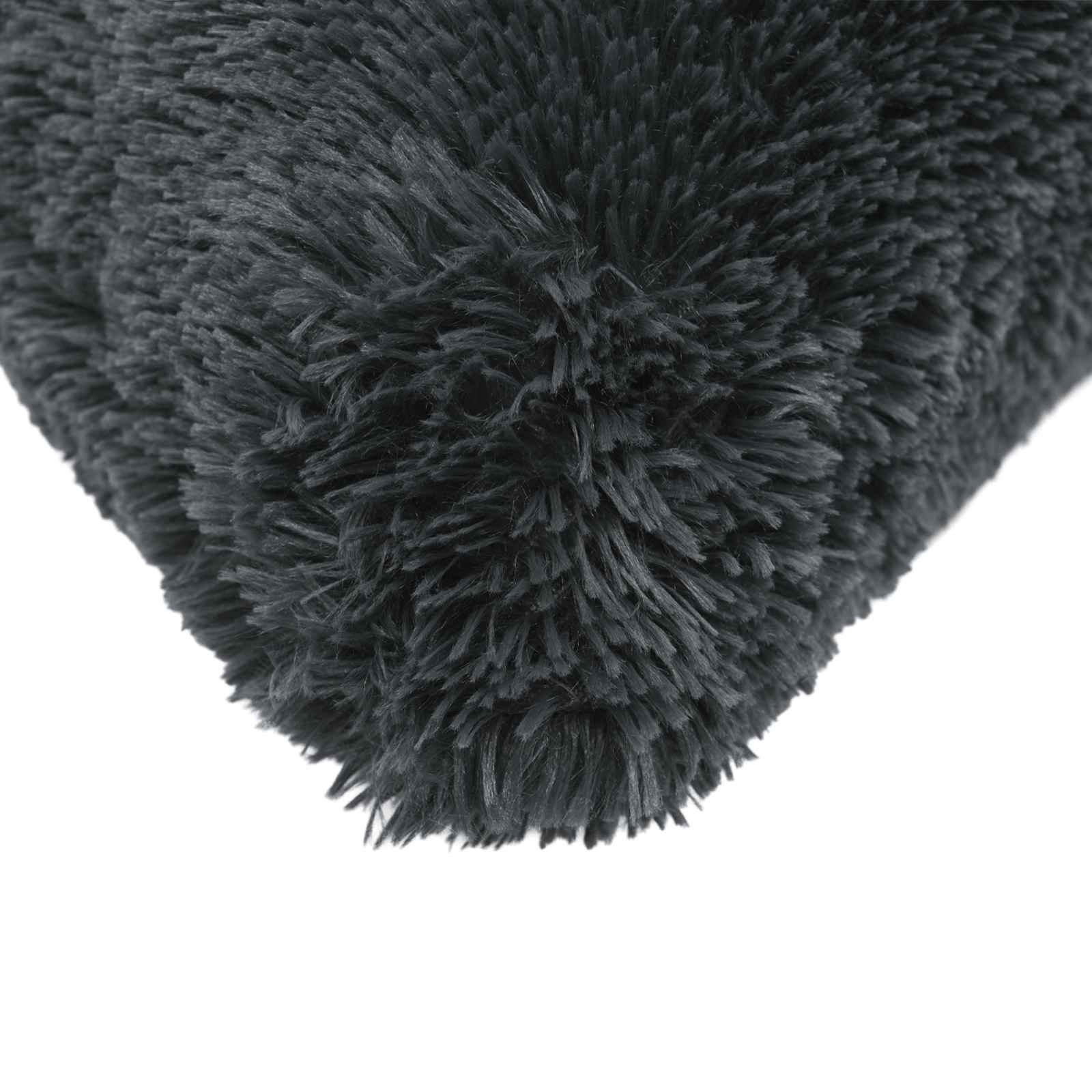 Κάλυμμα Μαξιλαριού 2 pcs HEERLEN Ανθρακί 50 x 70 cm PV Φλίς - Pakobazaar