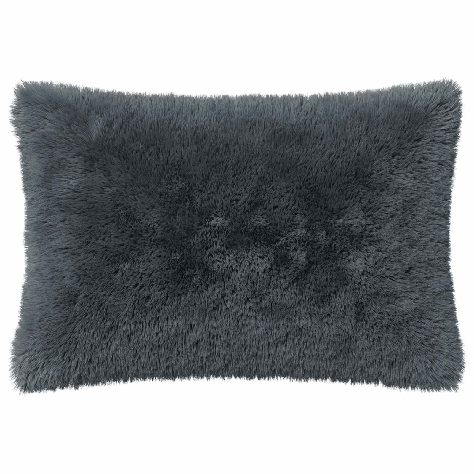 Κάλυμμα Μαξιλαριού 2 pcs HEERLEN Ανθρακί 50 x 70 cm PV Φλίς - Pakobazaar