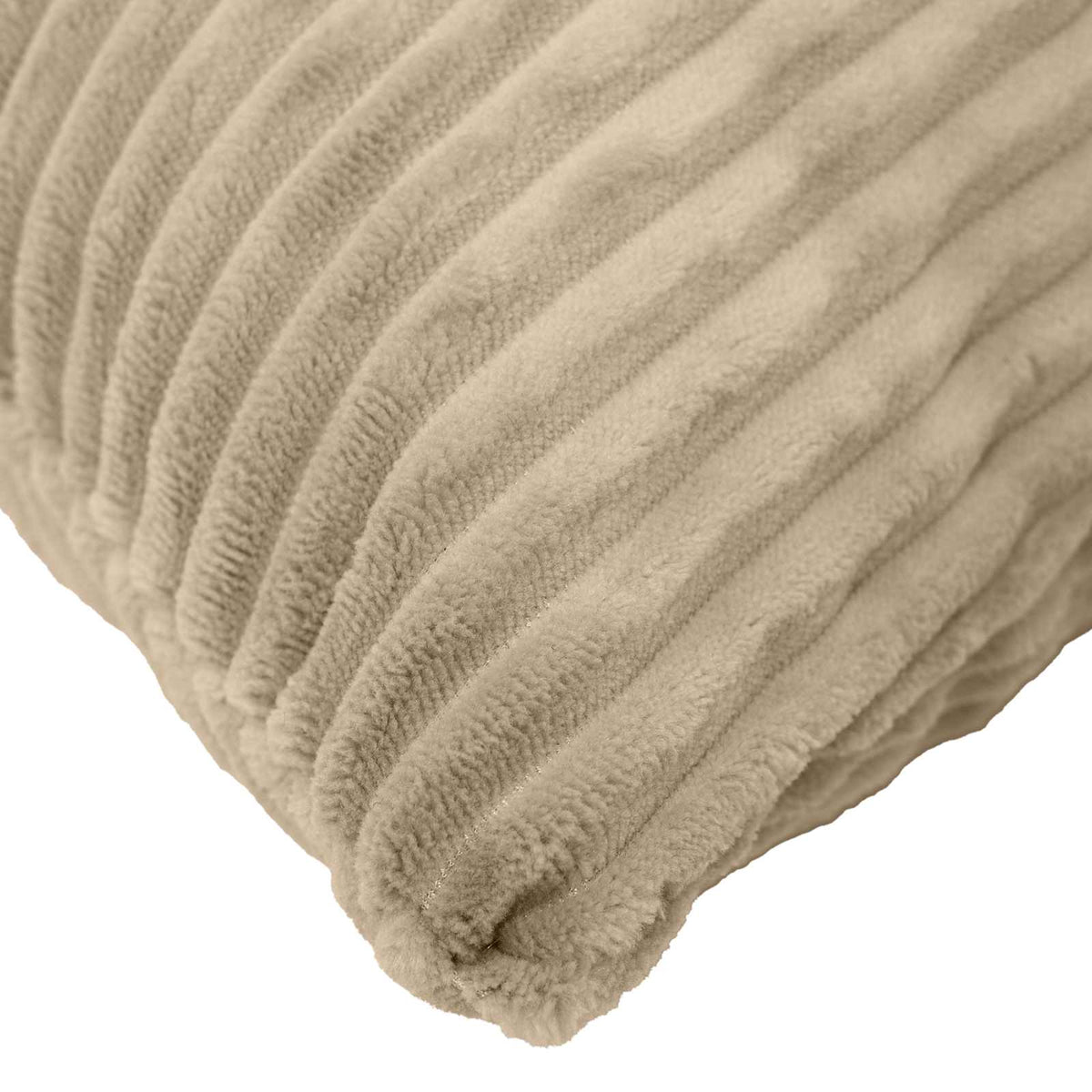 Κάλυμμα Μαξιλαριού 6 pcs HEERLEN Taupe 50 x 75 cm κορντουρόι