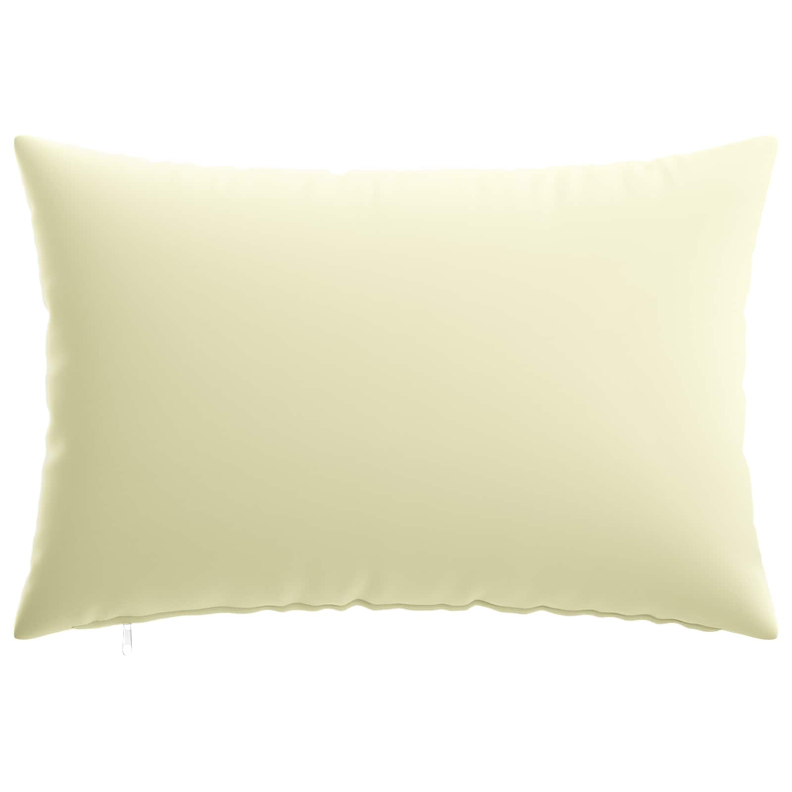 Κάλυμμα Μαξιλαριού 2 pcs HEERLEN Κρεμ 50 x 75 cm Πολυεστέρας