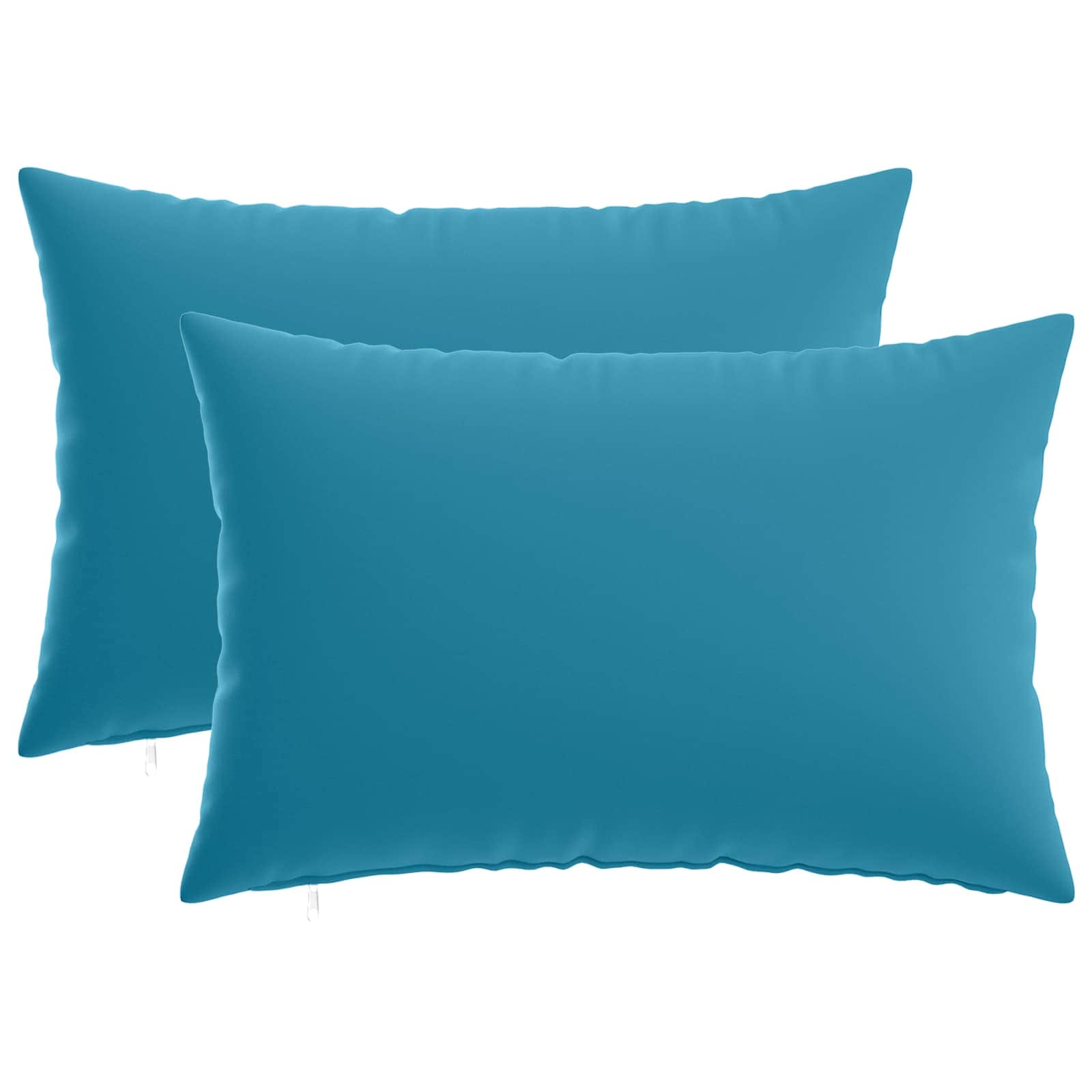Κάλυμμα Μαξιλαριού 2 pcs HEERLEN Γαλάζιο 50 x 75 cm Πολυεστέρας