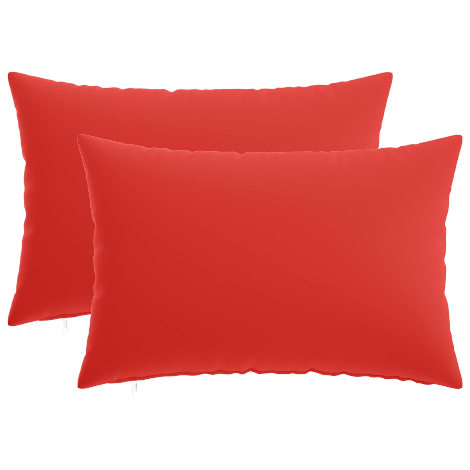 Κάλυμμα Μαξιλαριού 2 pcs HEERLEN Κόκκινο 50 x 75 cm Πολυεστέρας