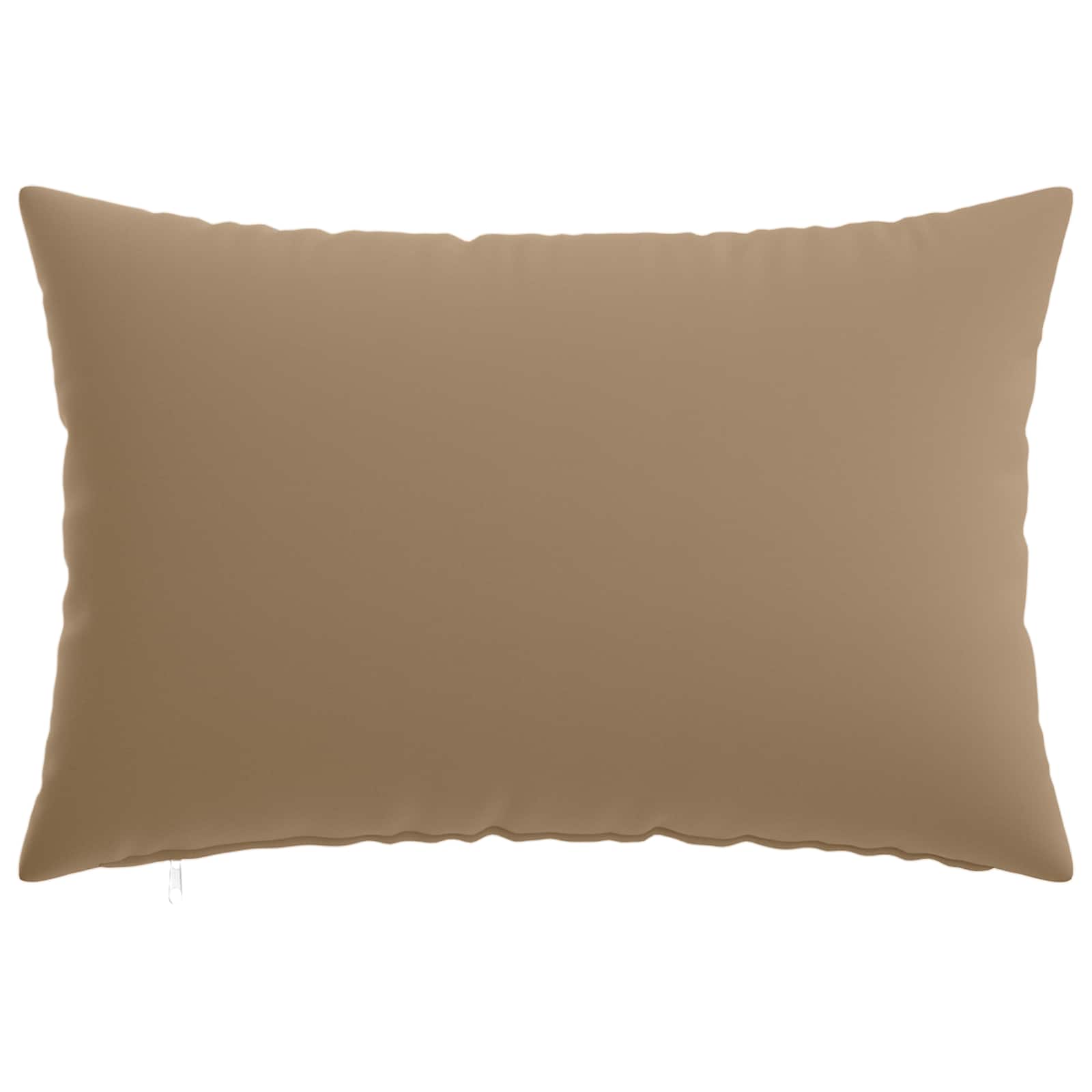 Κάλυμμα Μαξιλαριού 2 τμχ. HEERLEN Taupe 50 x 75 cm Πολυεστέρας - Pakobazaar