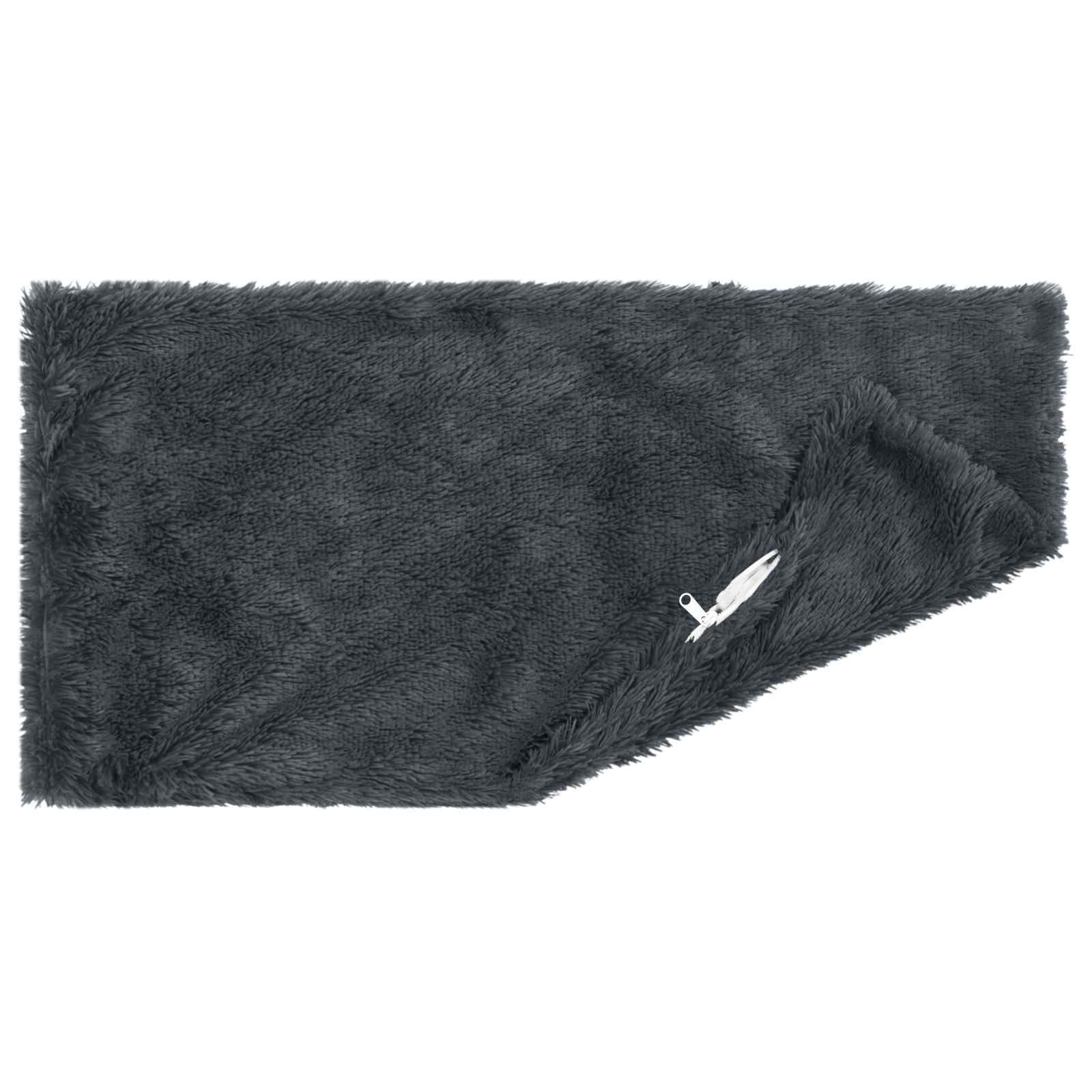 Κάλυμμα Μαξιλαριού 2 pcs HEERLEN Ανθρακί 50 x 75 cm PV Φλίς - Pakobazaar