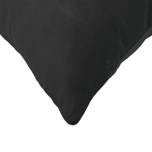 Κάλυμμα Μαξιλαριού 6 pcs HEERLEN Μαύρο 50 x 80 cm Βελούδο