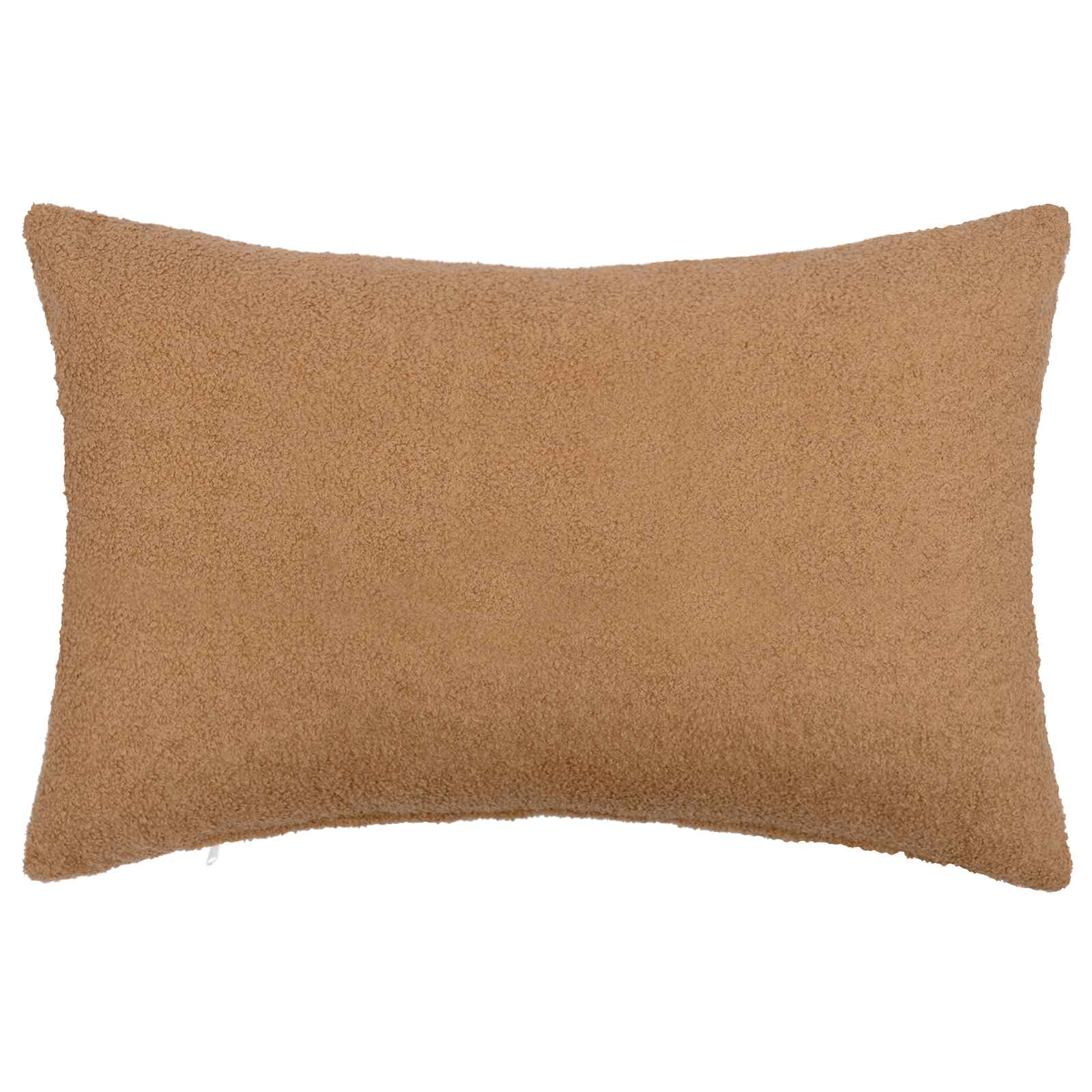 Κάλυμμα Μαξιλαριού 6 pcs HEERLEN Μπεζ 50 x 80 cm Μπουκλέ - Pakobazaar