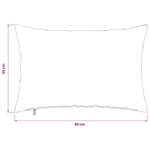 Κάλυμμα Μαξιλαριού 6 pcs HEERLEN Μπεζ 50 x 80 cm Μπουκλέ - Pakobazaar