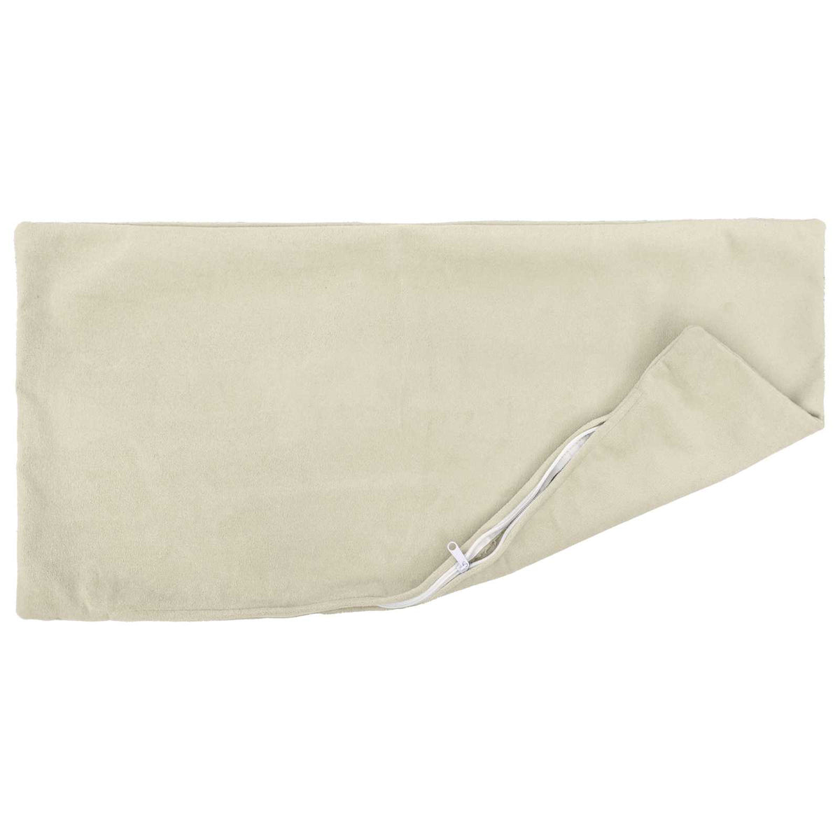 Κάλυμμα Μαξιλαριού 2 pcs HEERLEN Κρεμ 50 x 80 cm Μικροΐνες φλις - Pakobazaar