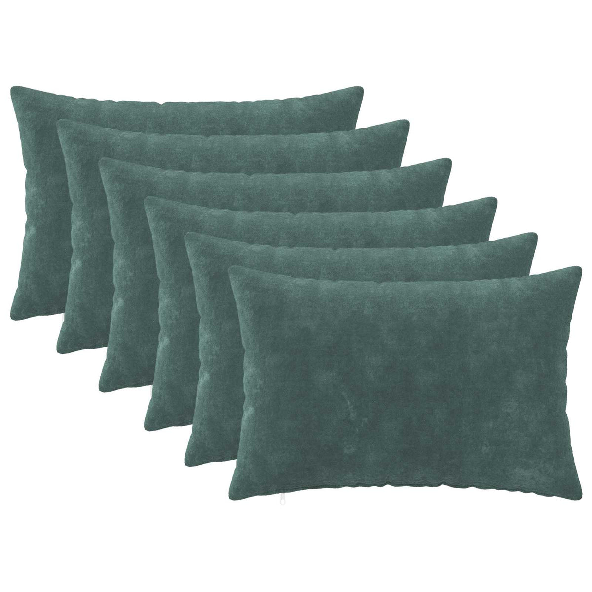 Κάλυμμα Μαξιλαριού 6 pcs HEERLEN Θαλασσί 50 x 80 cm