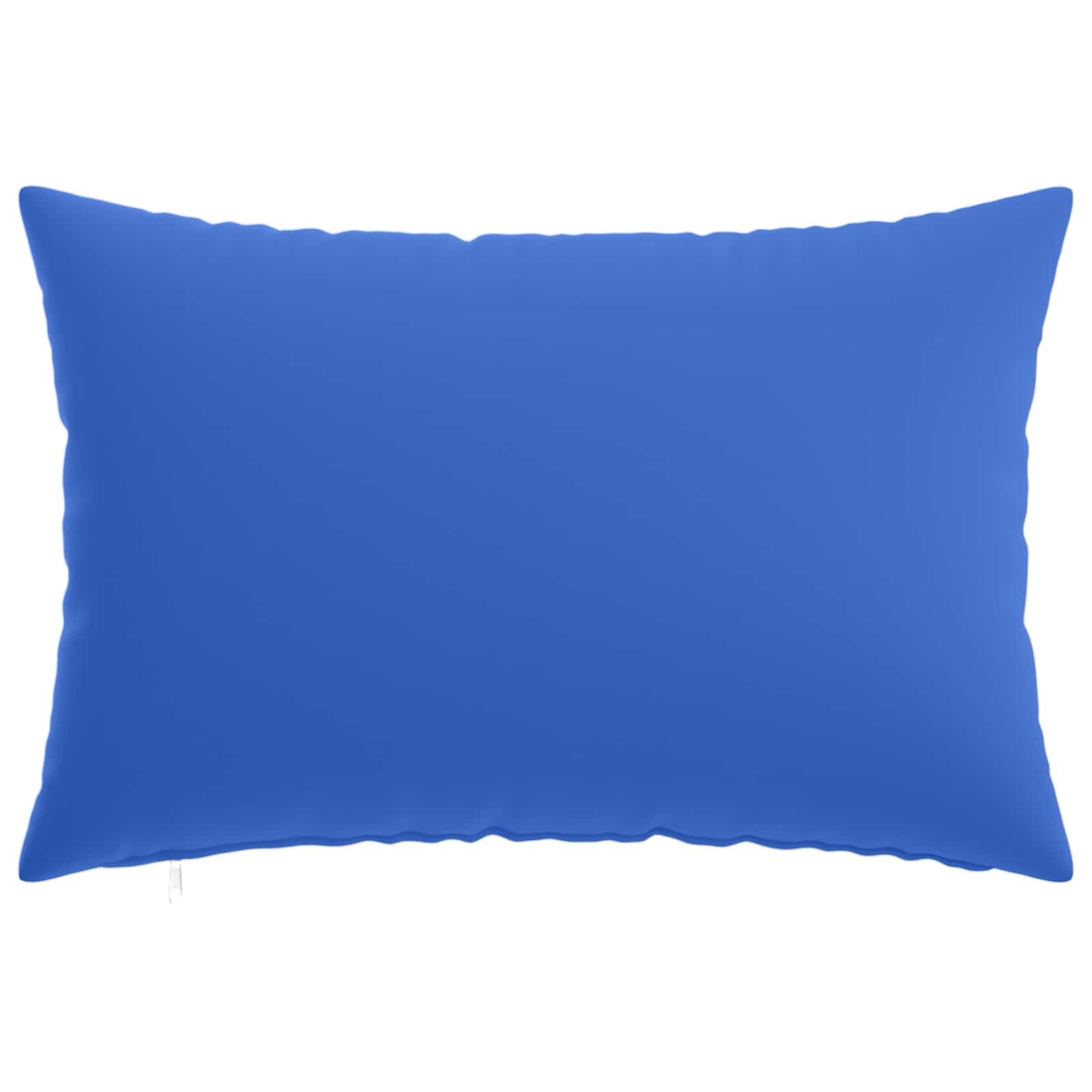 Κάλυμμα Μαξιλαριού 6 pcs HEERLEN Βασιλικό Μπλε 50 x 80 cm - Pakobazaar