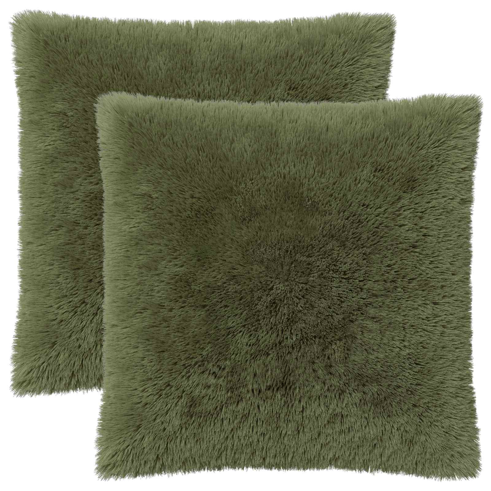 Κάλυμμα Μαξιλαριού 2 pcs HEERLEN Πράσινο 55 x 55 εκ PV Φλίς - Pakobazaar