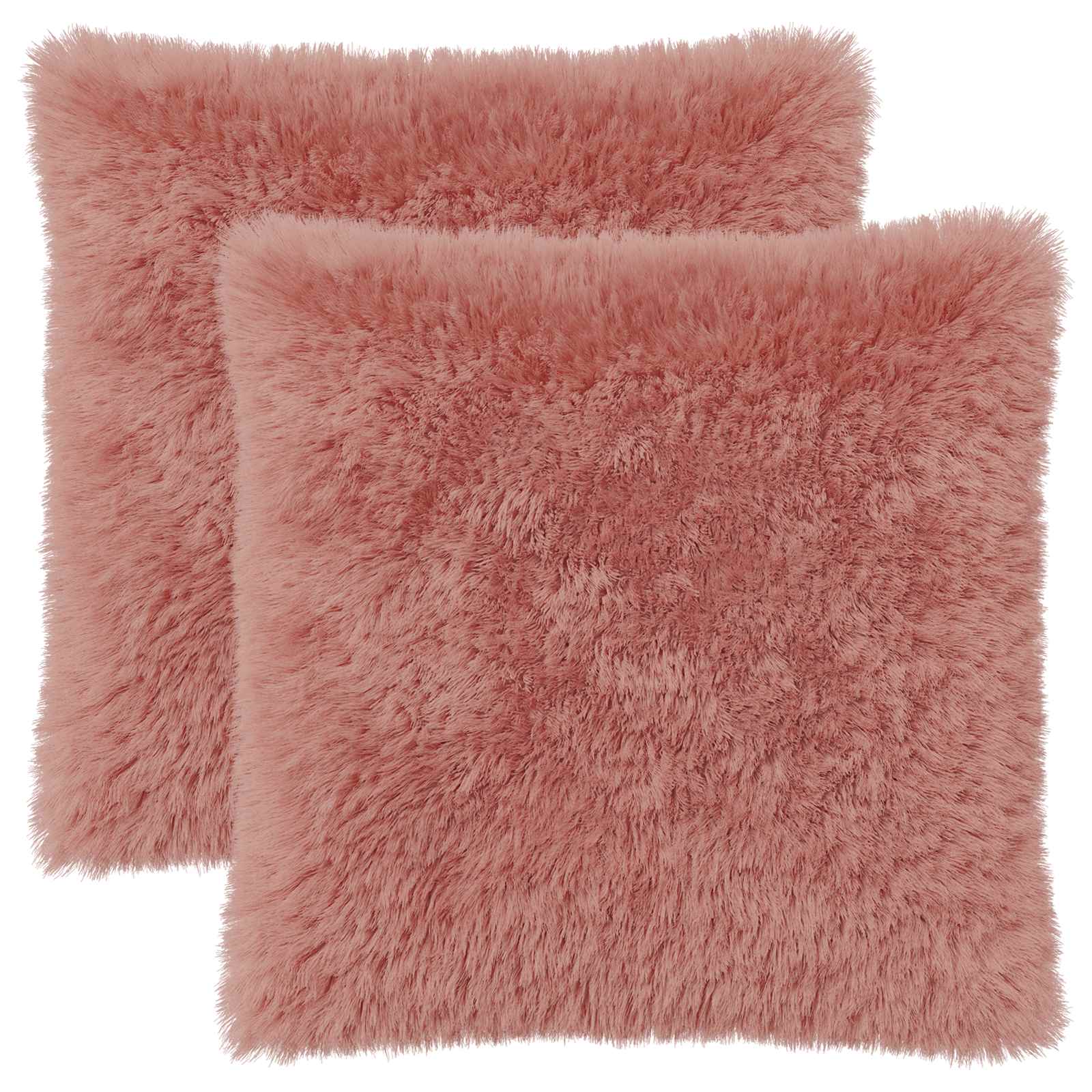 Κάλυμμα Μαξιλαριού 2 pcs HEERLEN Ροζ 55 x 55 εκ PV Φλίς