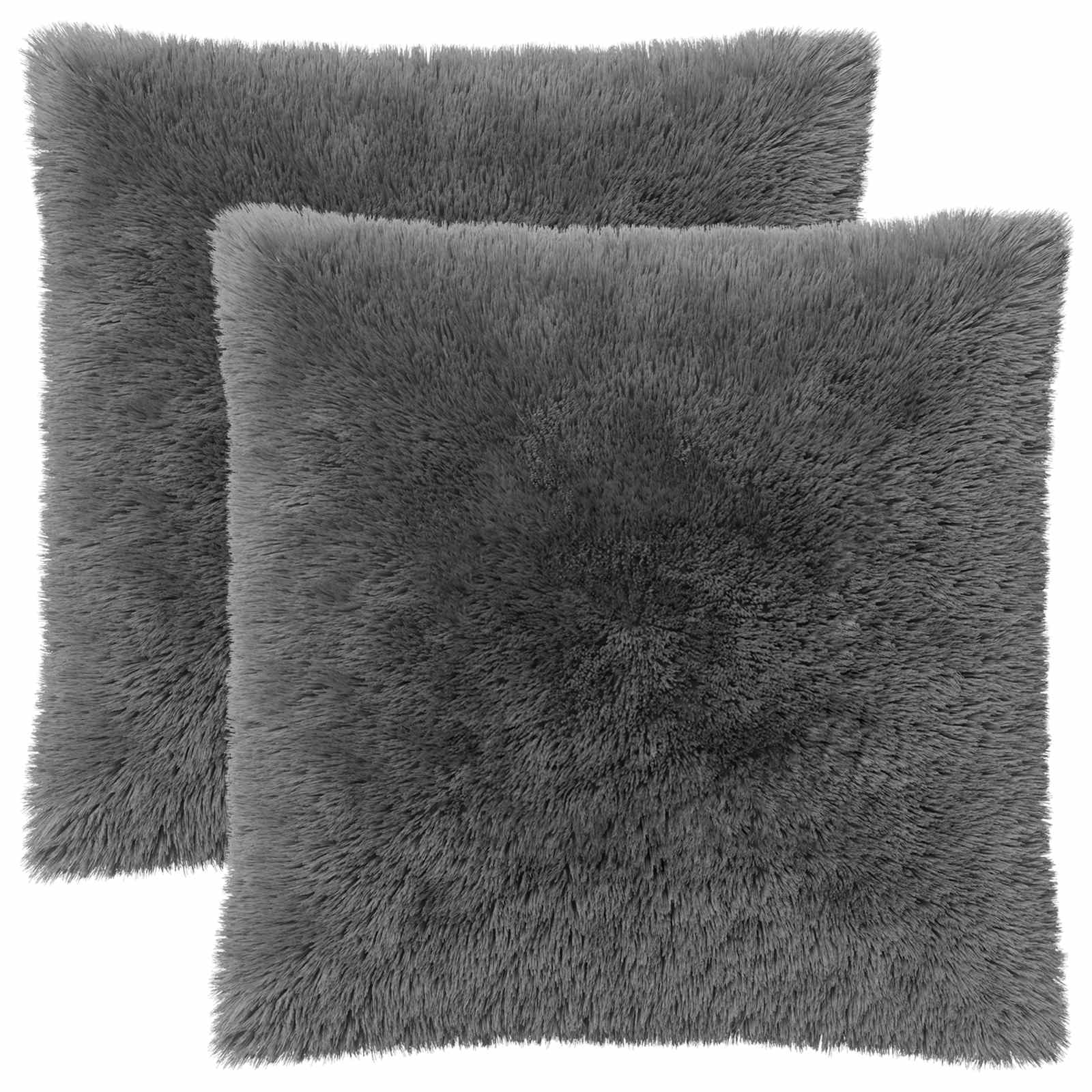 Κάλυμμα Μαξιλαριού 2 pcs HEERLEN Ανοιχτό γκρι 55 x 55 εκ