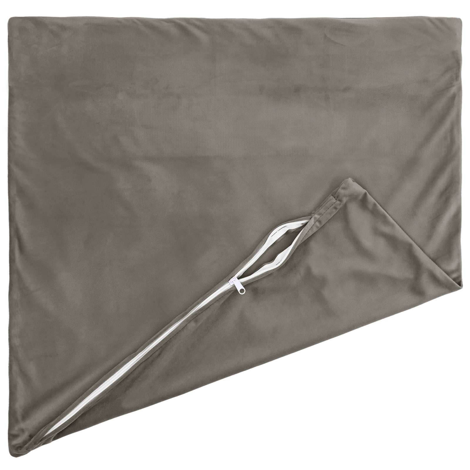Κάλυμμα Μαξιλαριού 6 pcs HEERLEN Ανοιχτό γκρι 60 x 60 cm