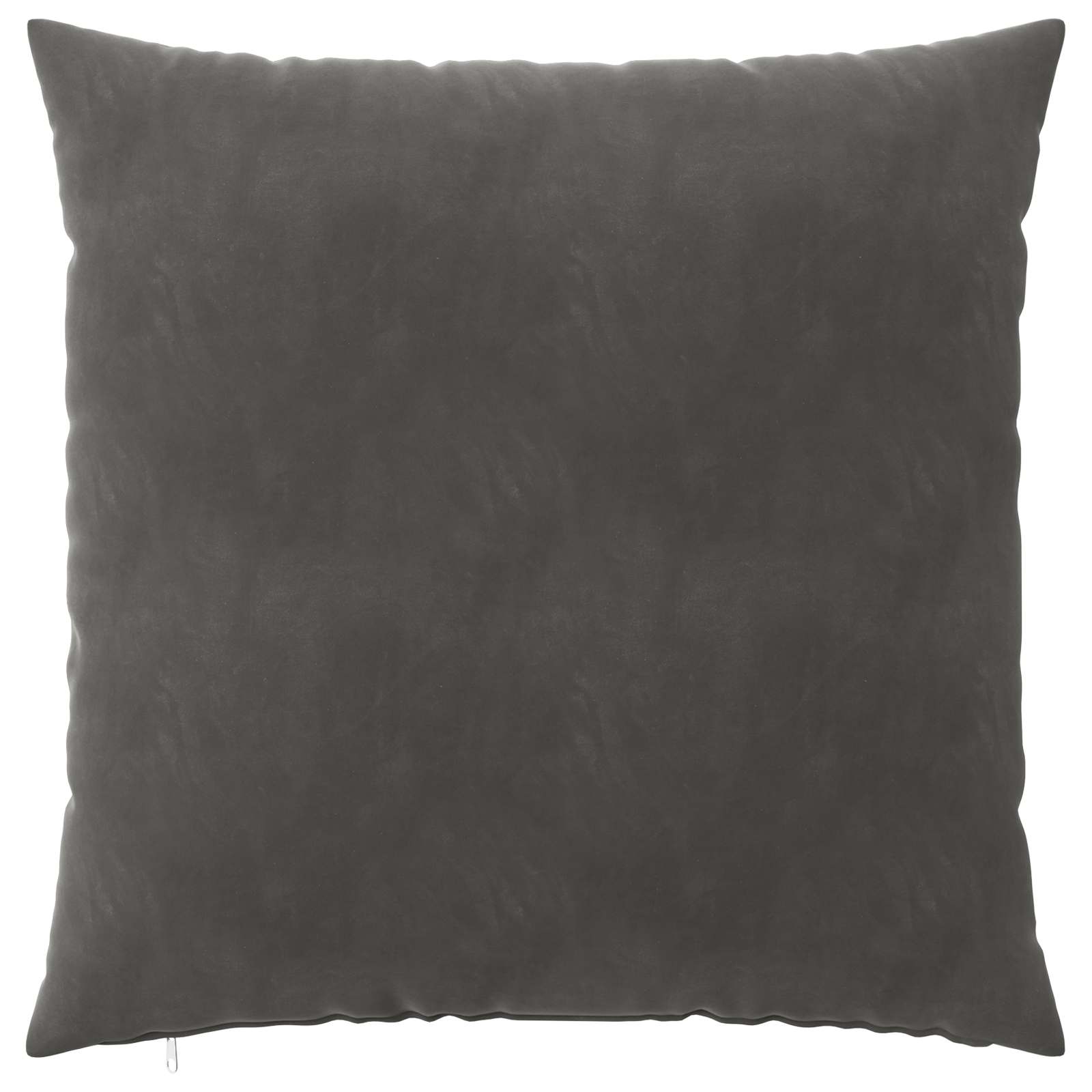 Κάλυμμα Μαξιλαριού 6 pcs HEERLEN Σκούρο Γκρι 60 x 60 cm Βελούδο - Pakobazaar
